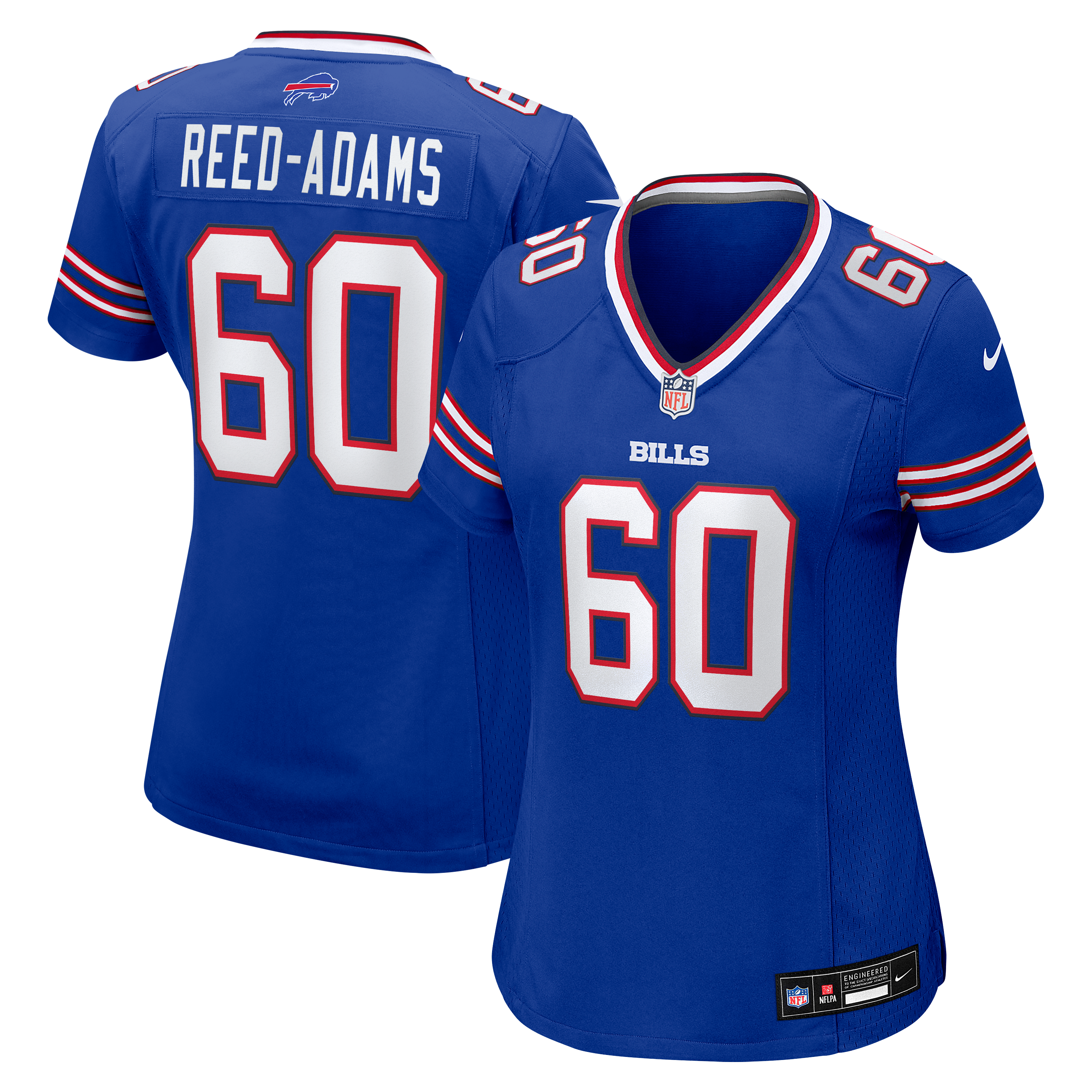 Ar'maj Reed-Adams Buffalo Bills Women's Team Game Jersey - Royal - Image 2