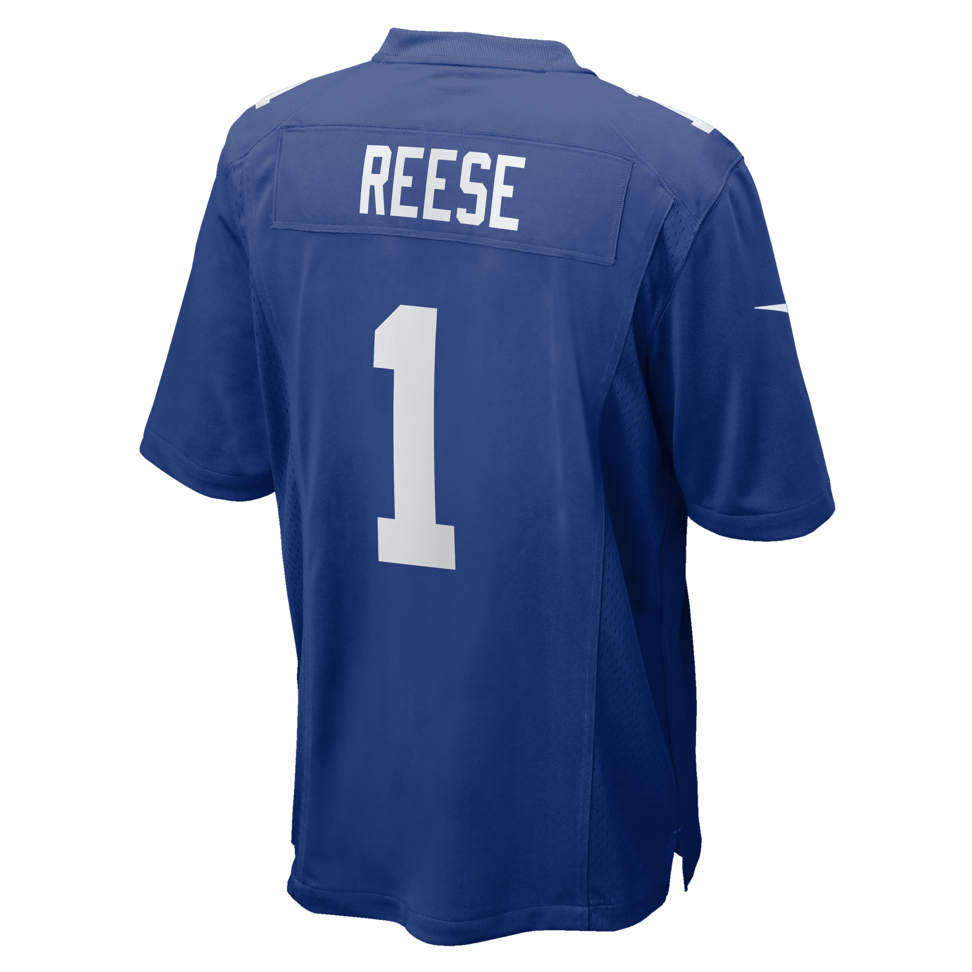 Arvell Reese New York Giants 2026 Draft First Round Pick No. 5 Team Game Jersey - Royal - Image 4
