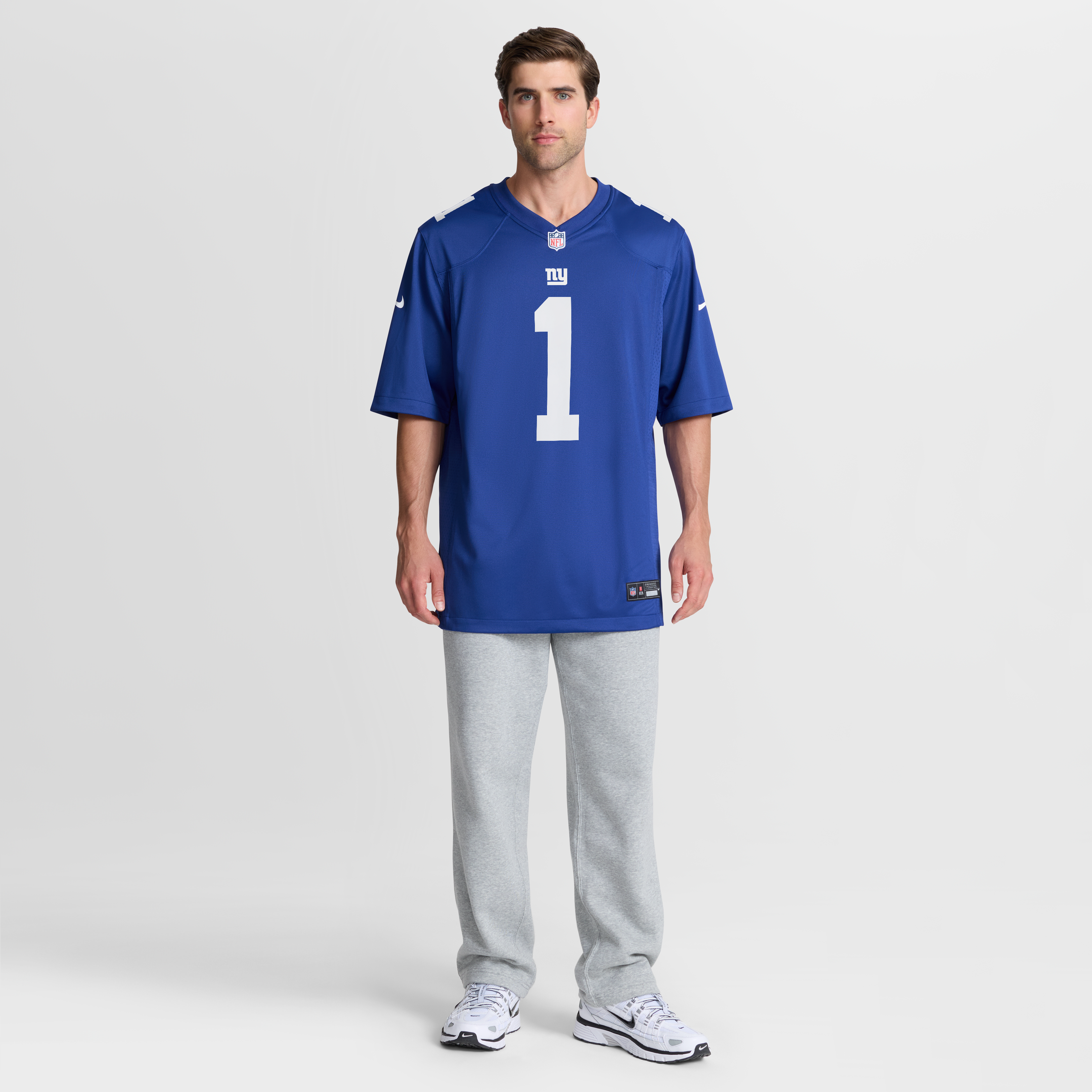 Arvell Reese New York Giants 2026 Draft First Round Pick No. 5 Team Game Jersey - Royal - Image 5
