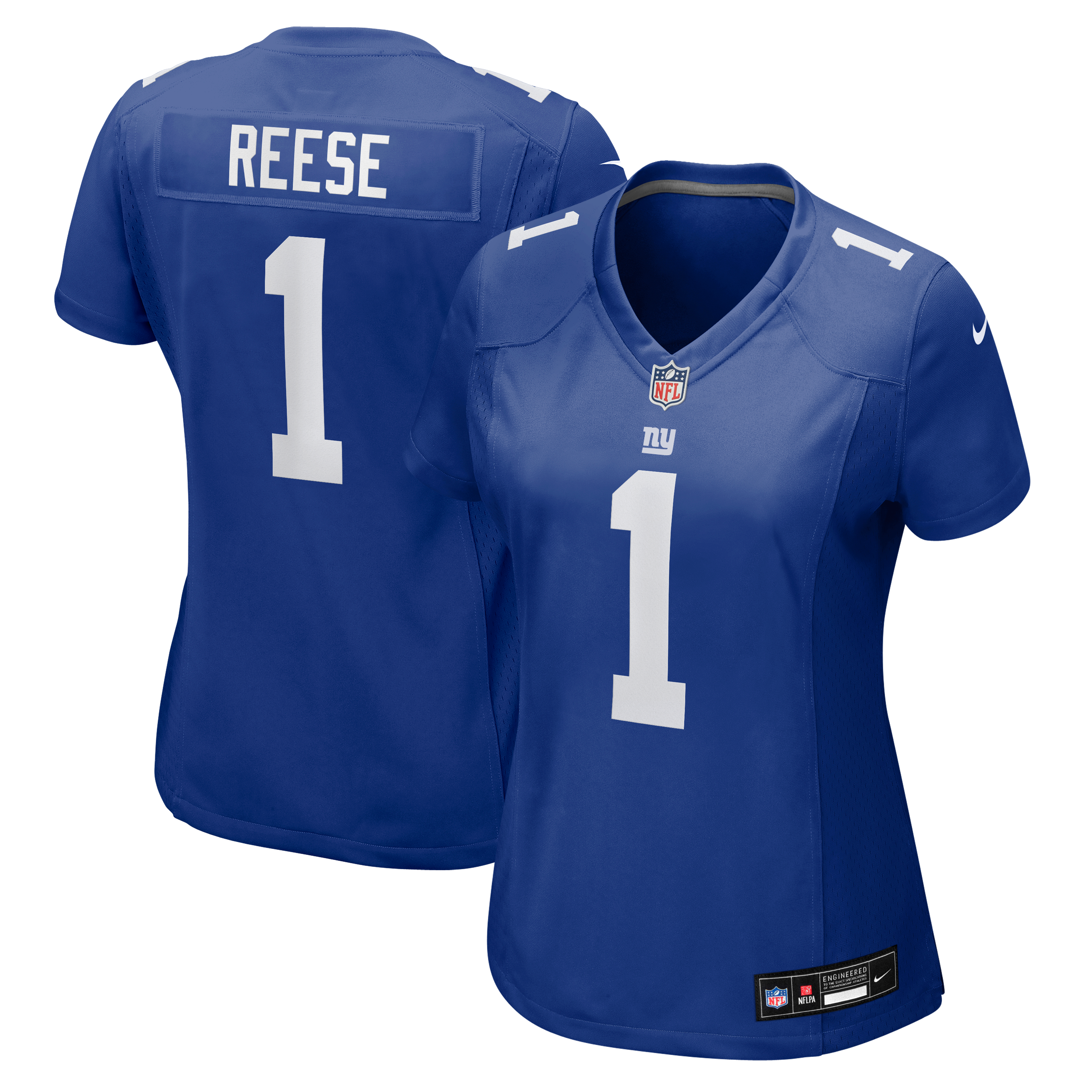 Arvell Reese New York Giants Women's Game Jersey - Royal