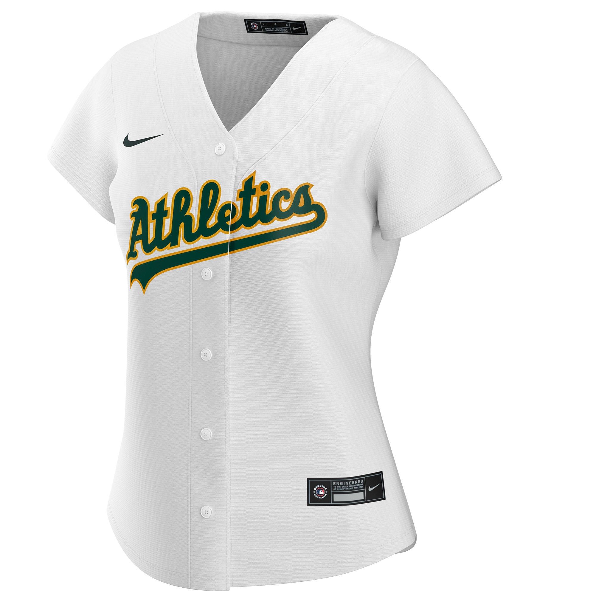 Athletics Women's Home Custom Jersey - White - Image 3