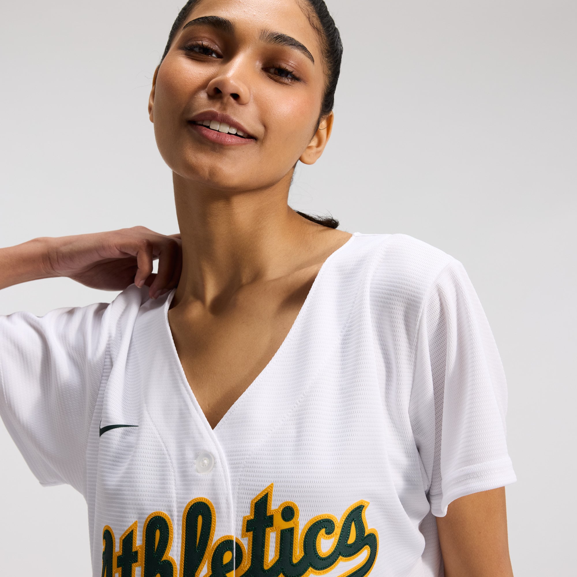 Athletics Women's Home Team Jersey - White - Image 10