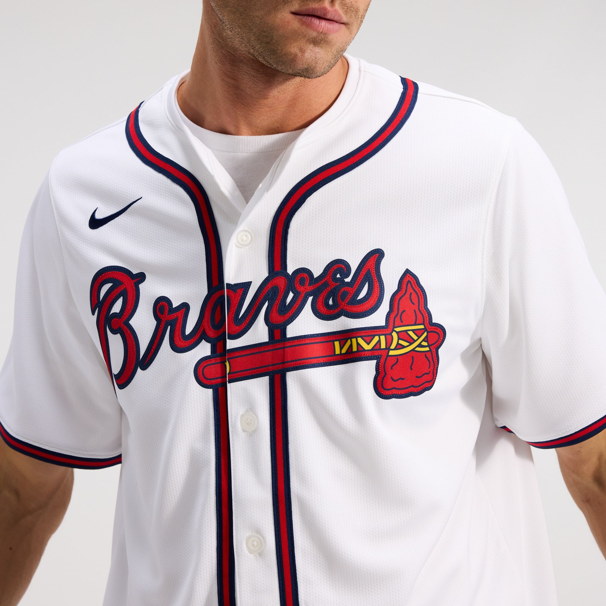 Atlanta Braves Home Limited Jersey - White - Image 10