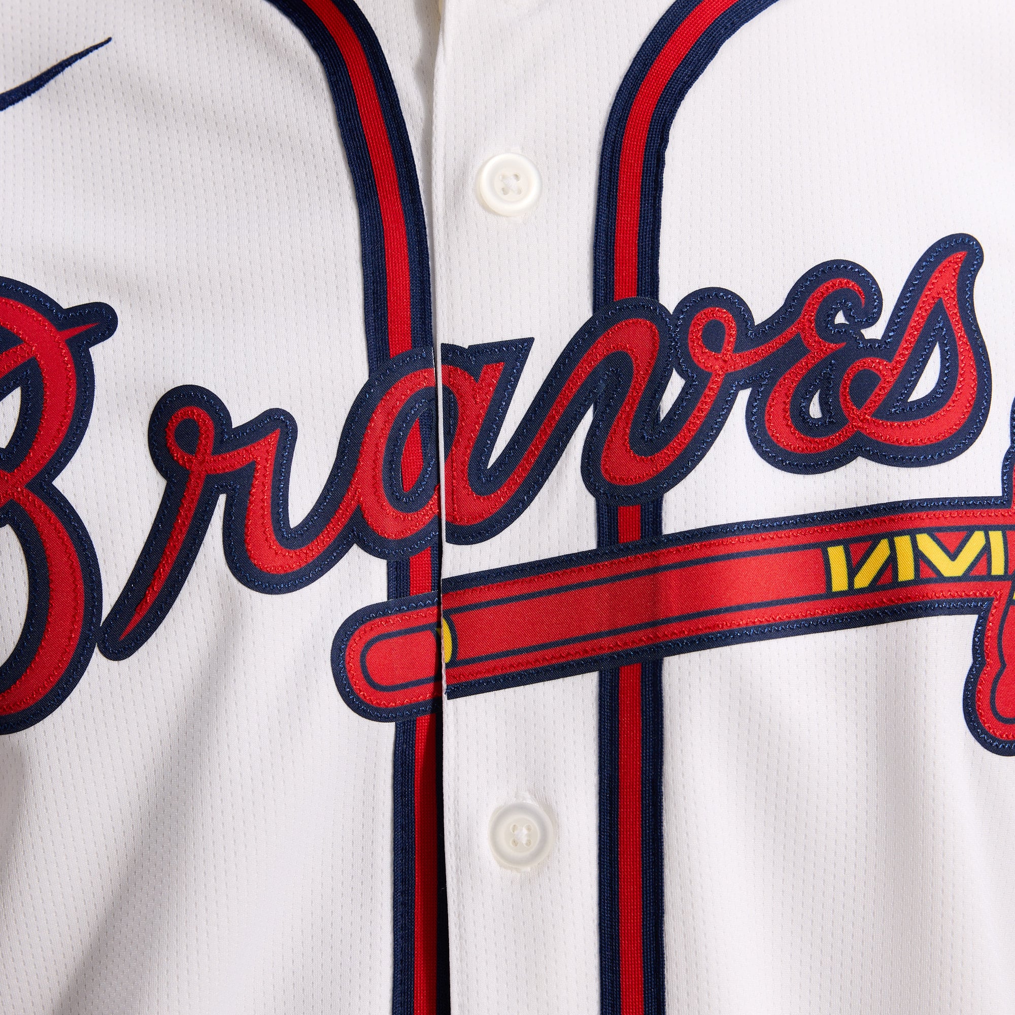 Atlanta Braves Home Limited Jersey - White - Image 12