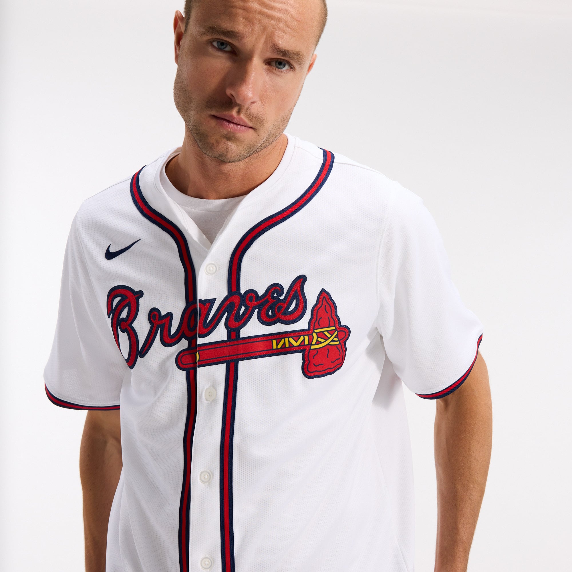 Atlanta Braves Home Limited Jersey - White - Image 11