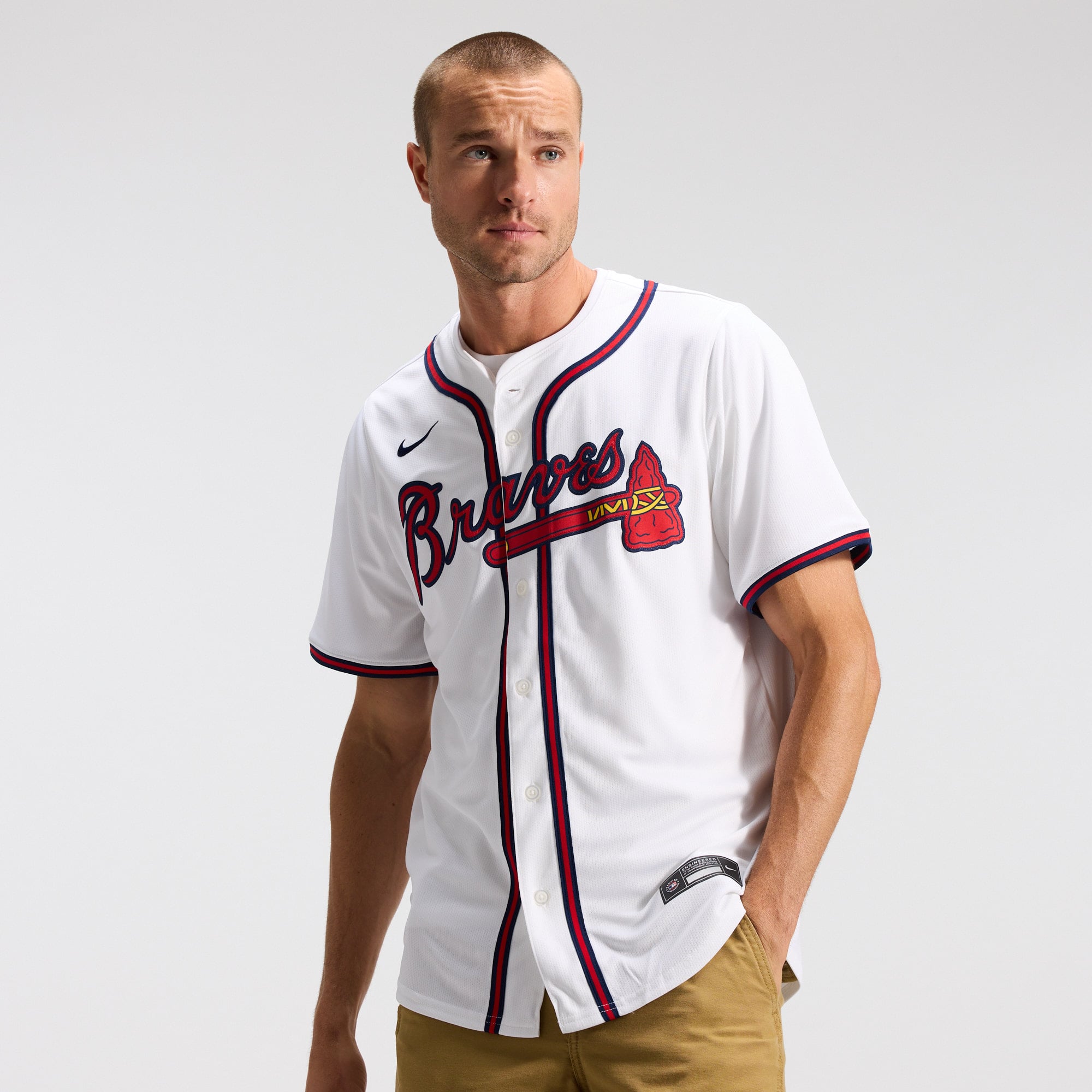 Atlanta Braves Home Limited Jersey - White - Image 2