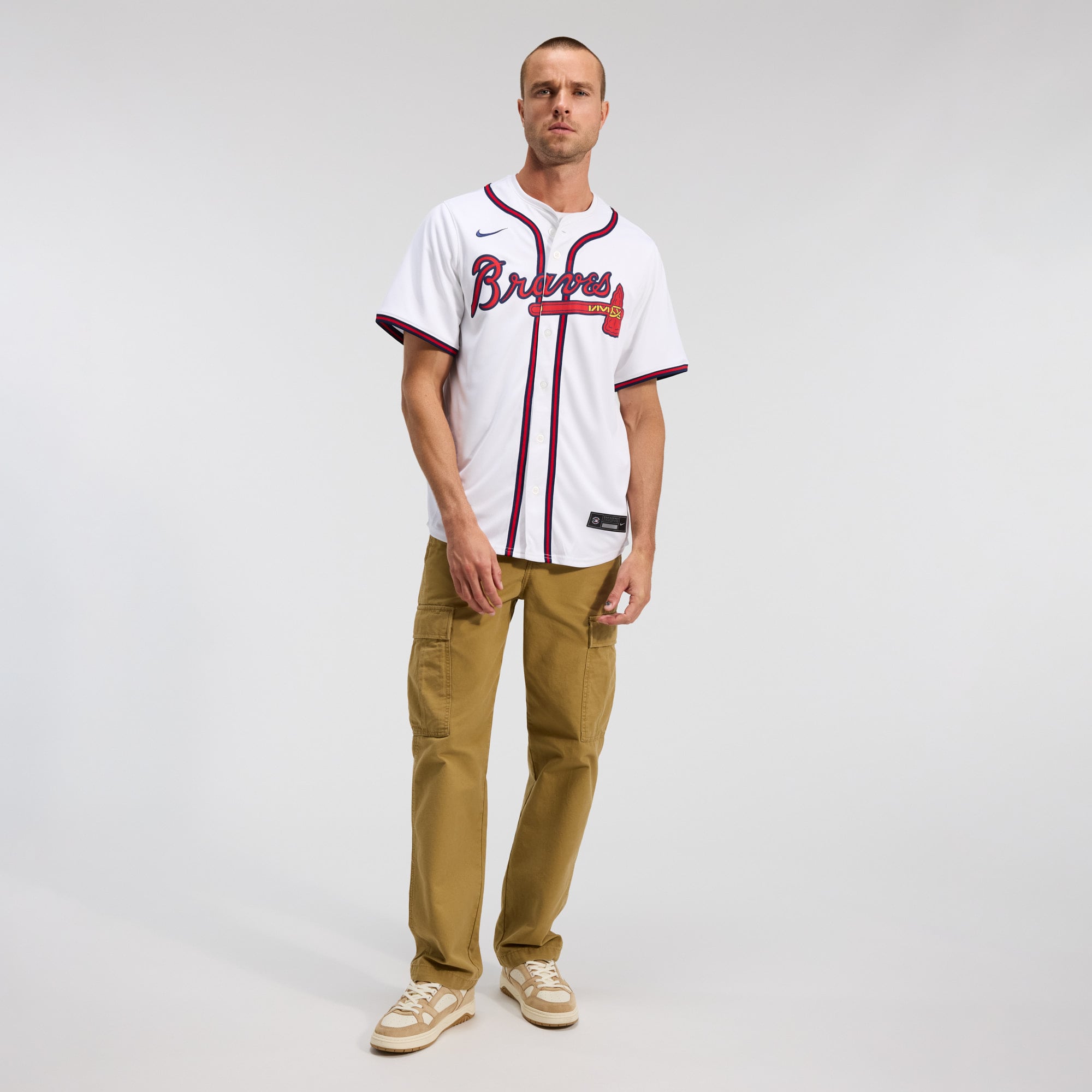Atlanta Braves Home Limited Jersey - White - Image 5
