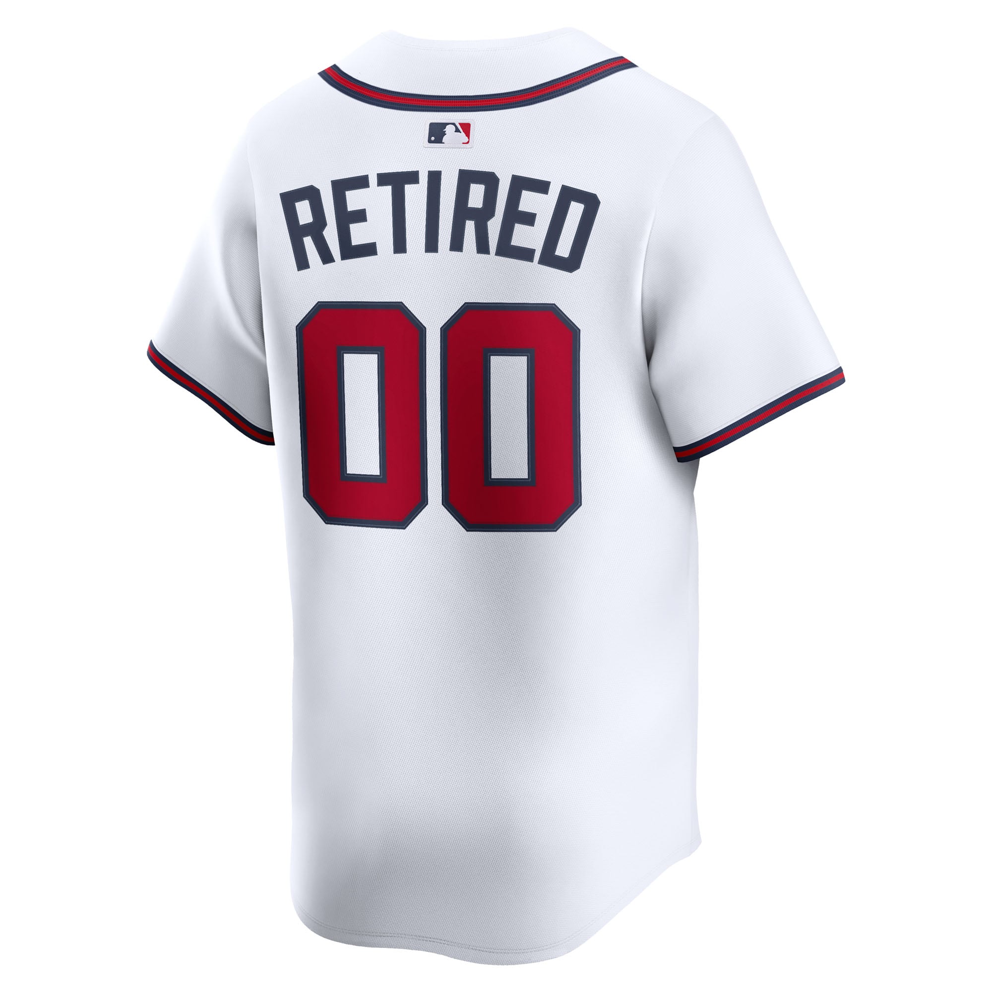 Atlanta Braves Home Limited Pick-A-Player Retired Roster Jersey - White - Image 4