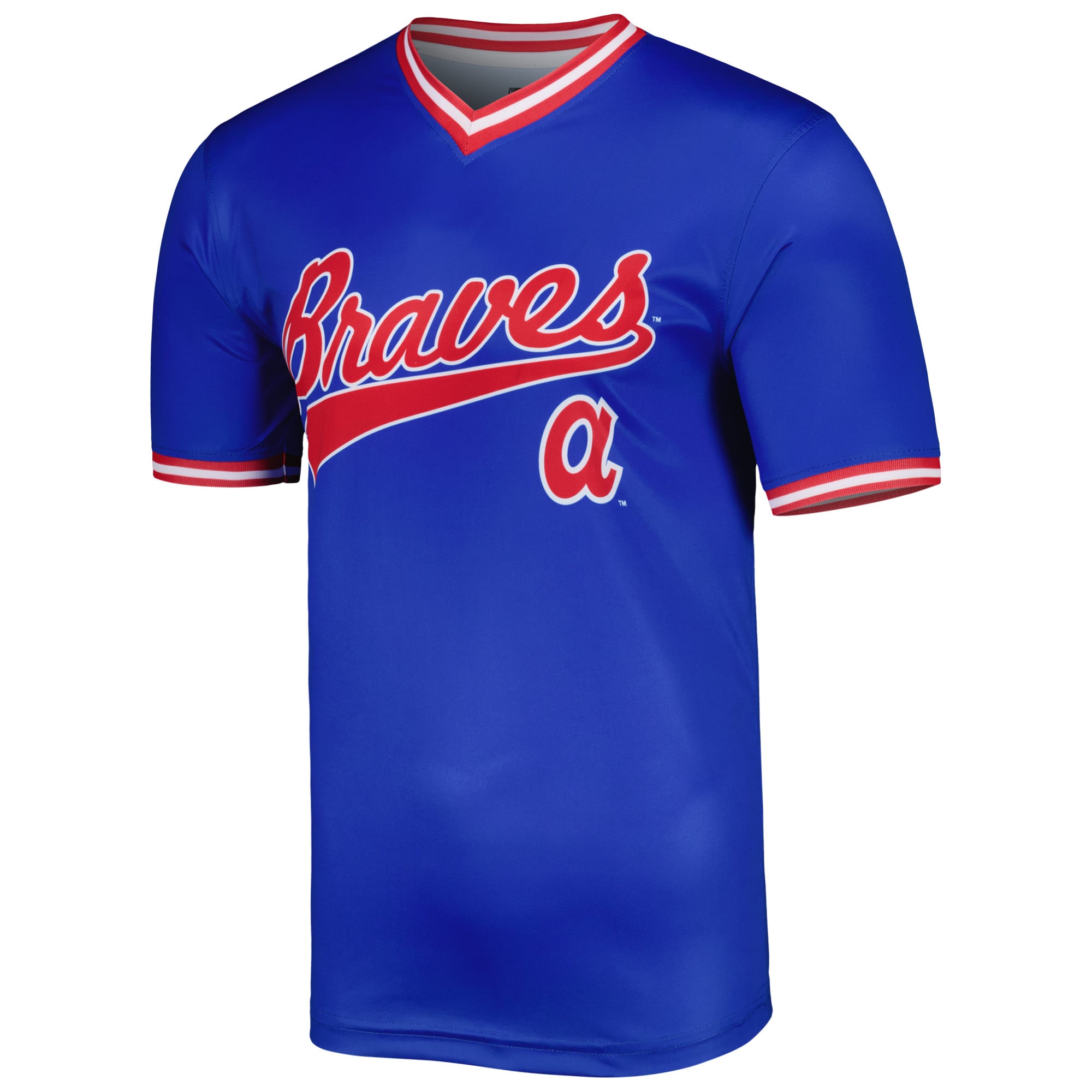 Atlanta Braves Stitches Cooperstown Collection Team Jersey - Royal - Image 3