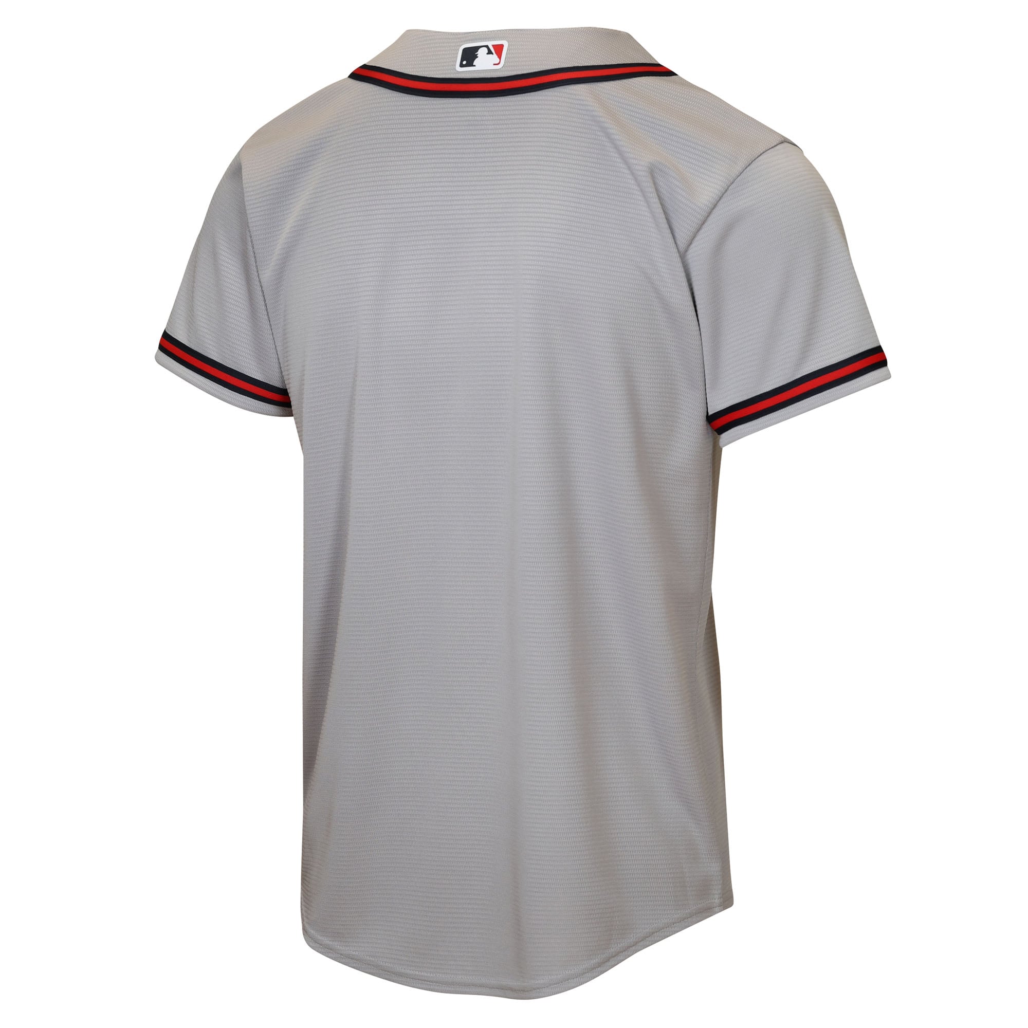 Atlanta Braves Youth Road Jersey - Gray - Image 4