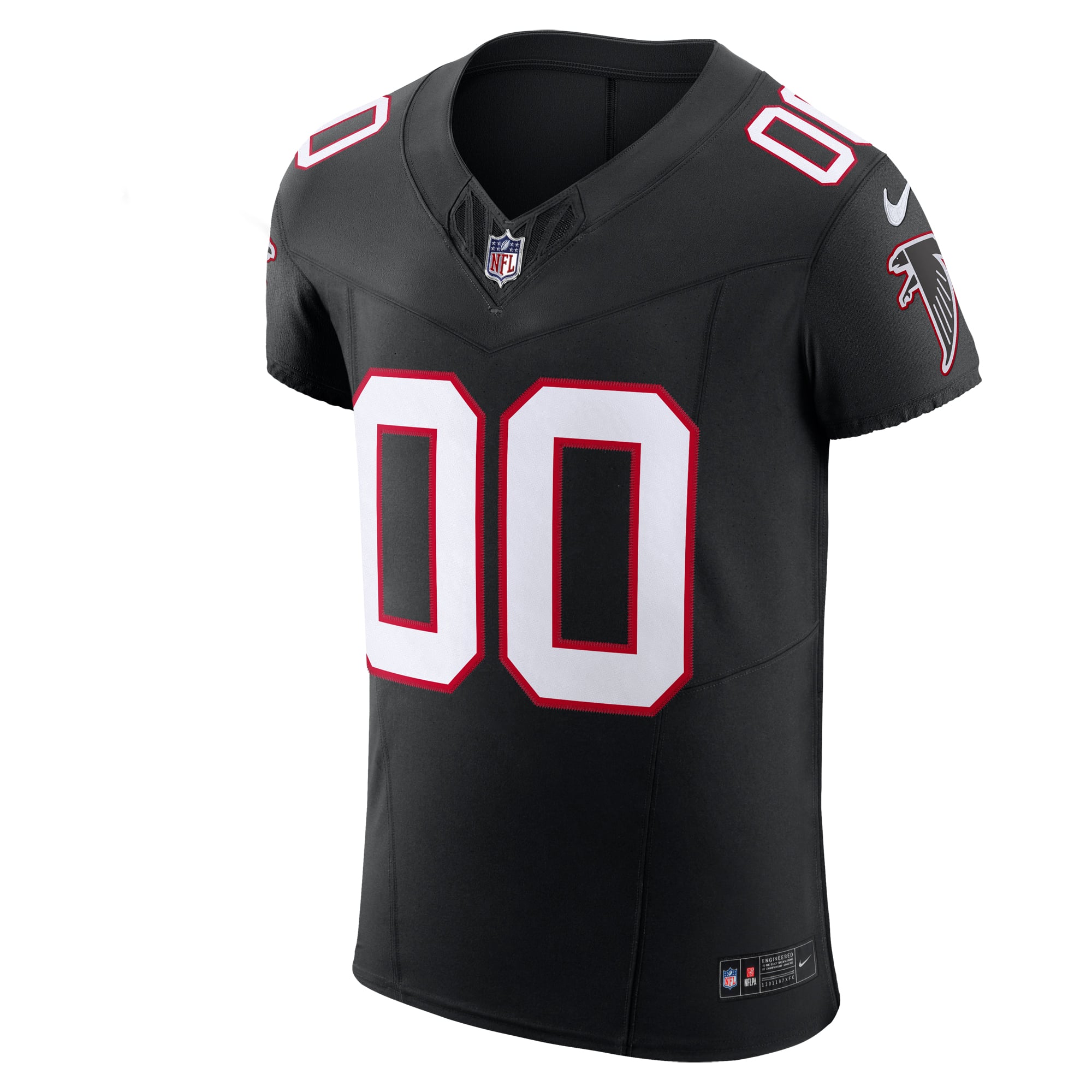 Atlanta Falcons Vapor F.U.S.E. Elite Custom Jersey - Black - Image 3