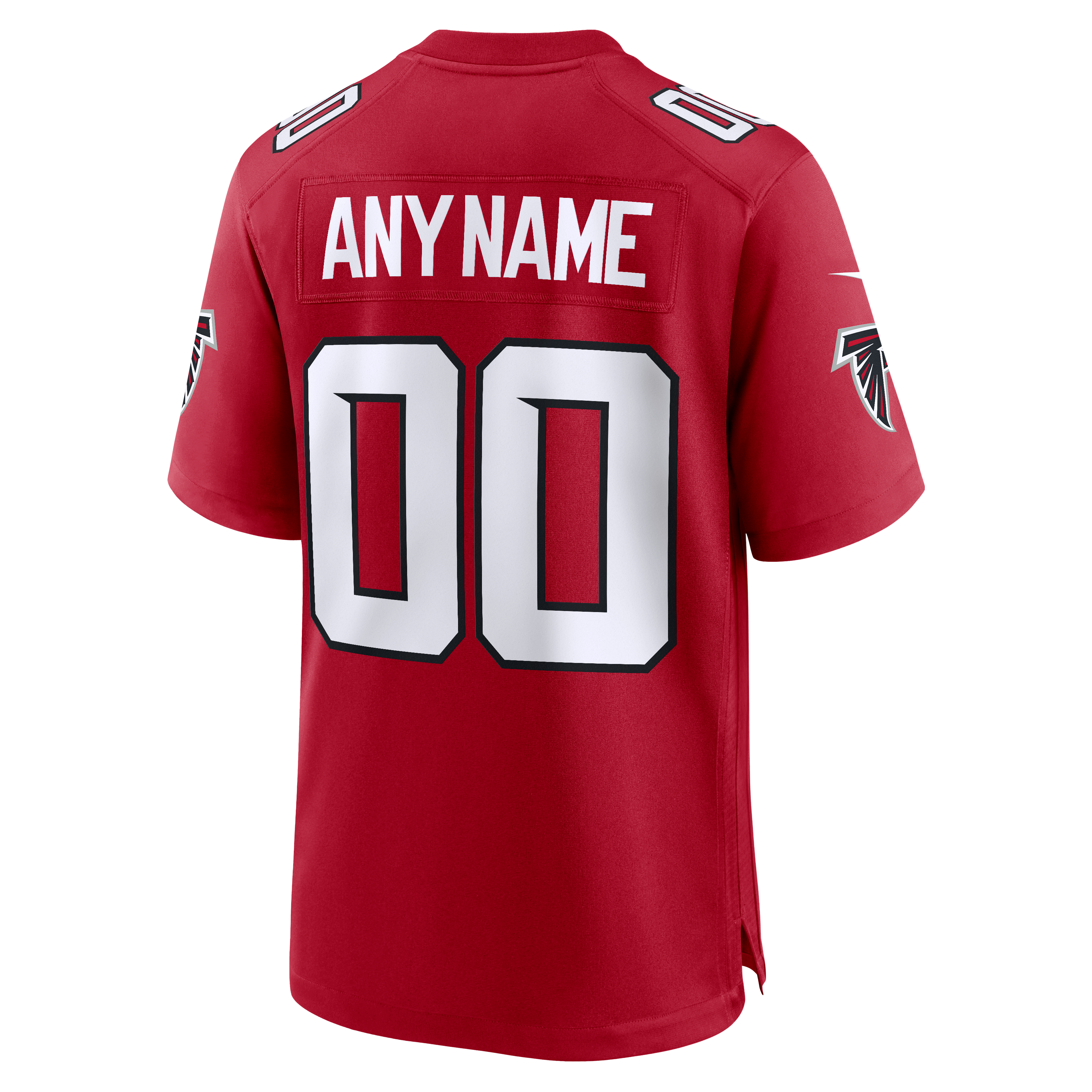Atlanta Falcons Youth Custom Game Jersey - Red - Image 4