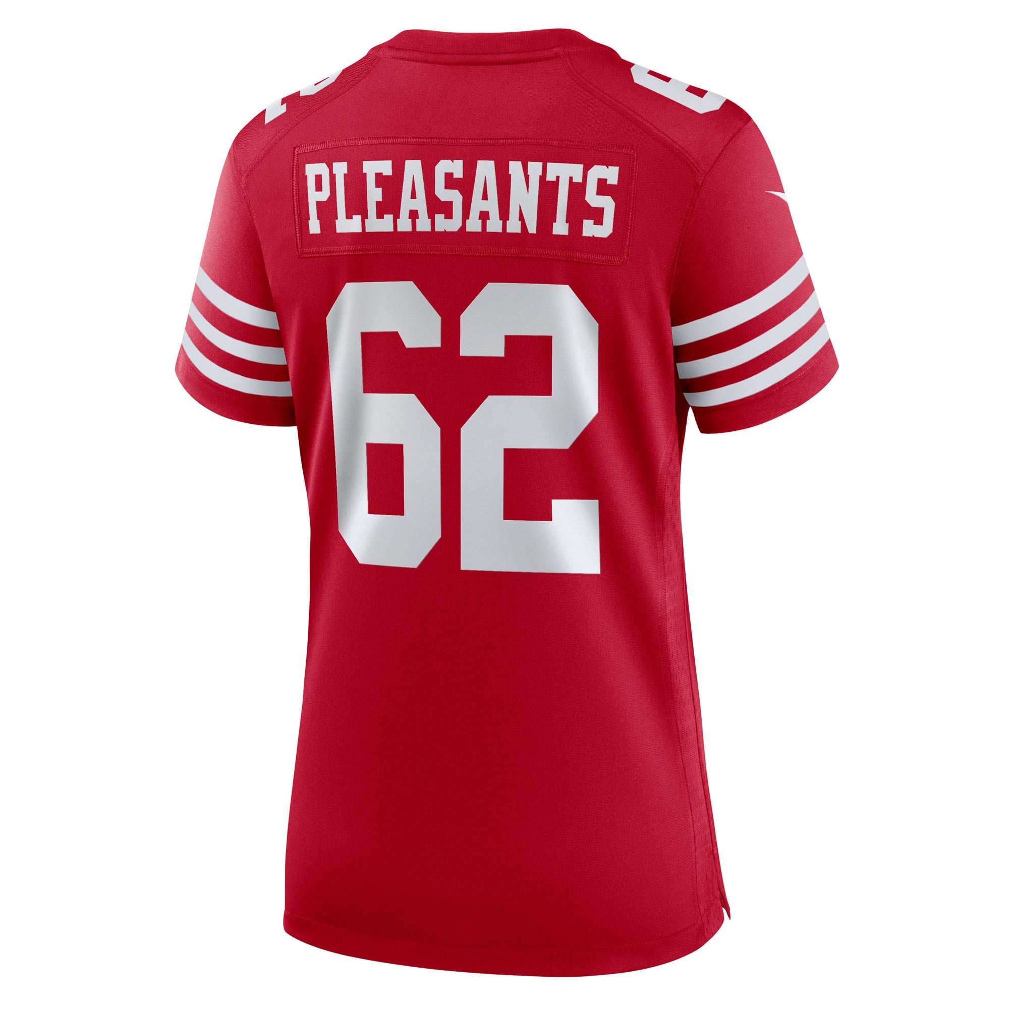 Austen Pleasants San Francisco 49ers Women's Team Game Jersey - Scarlet - Image 4