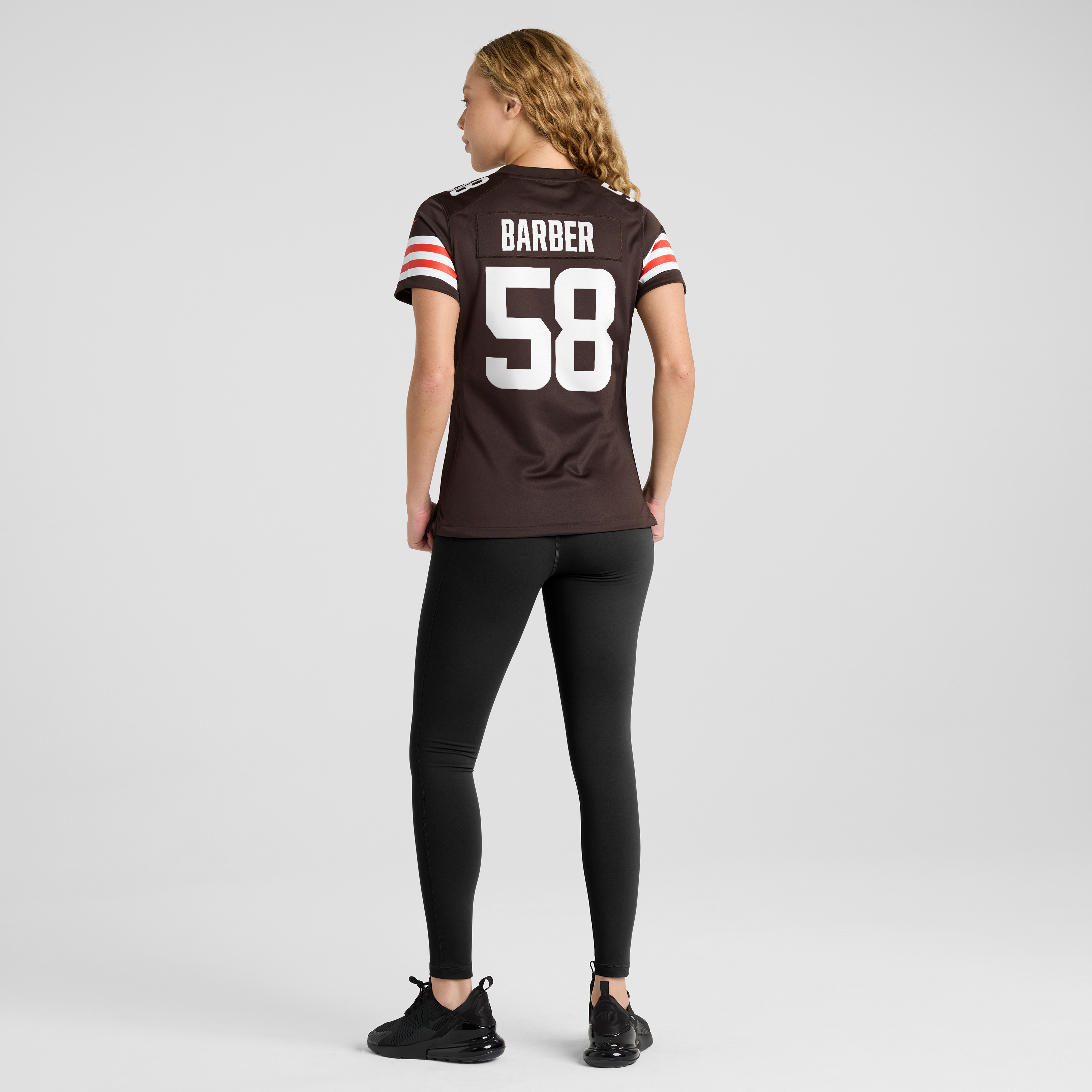 Austin Barber Cleveland Browns Women's Team Game Jersey - Brown - Image 4