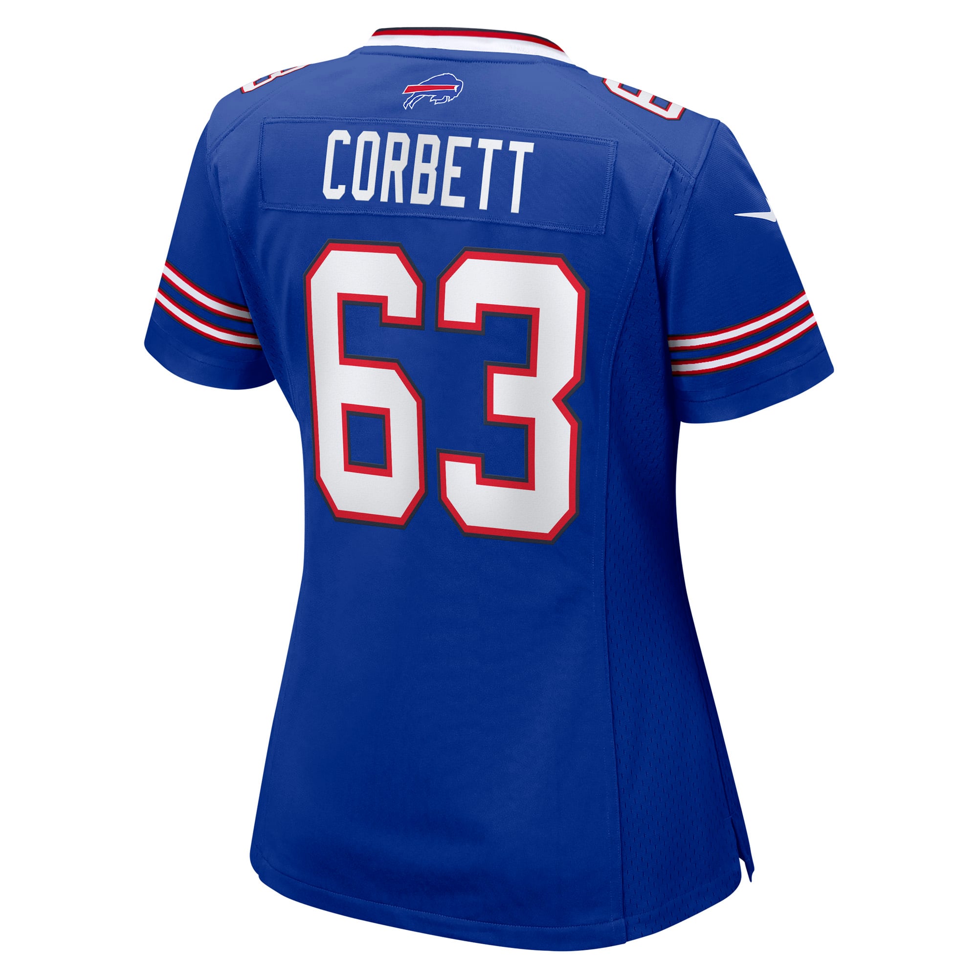 Austin Corbett Buffalo Bills Women's Team Game Jersey - Royal - Image 4