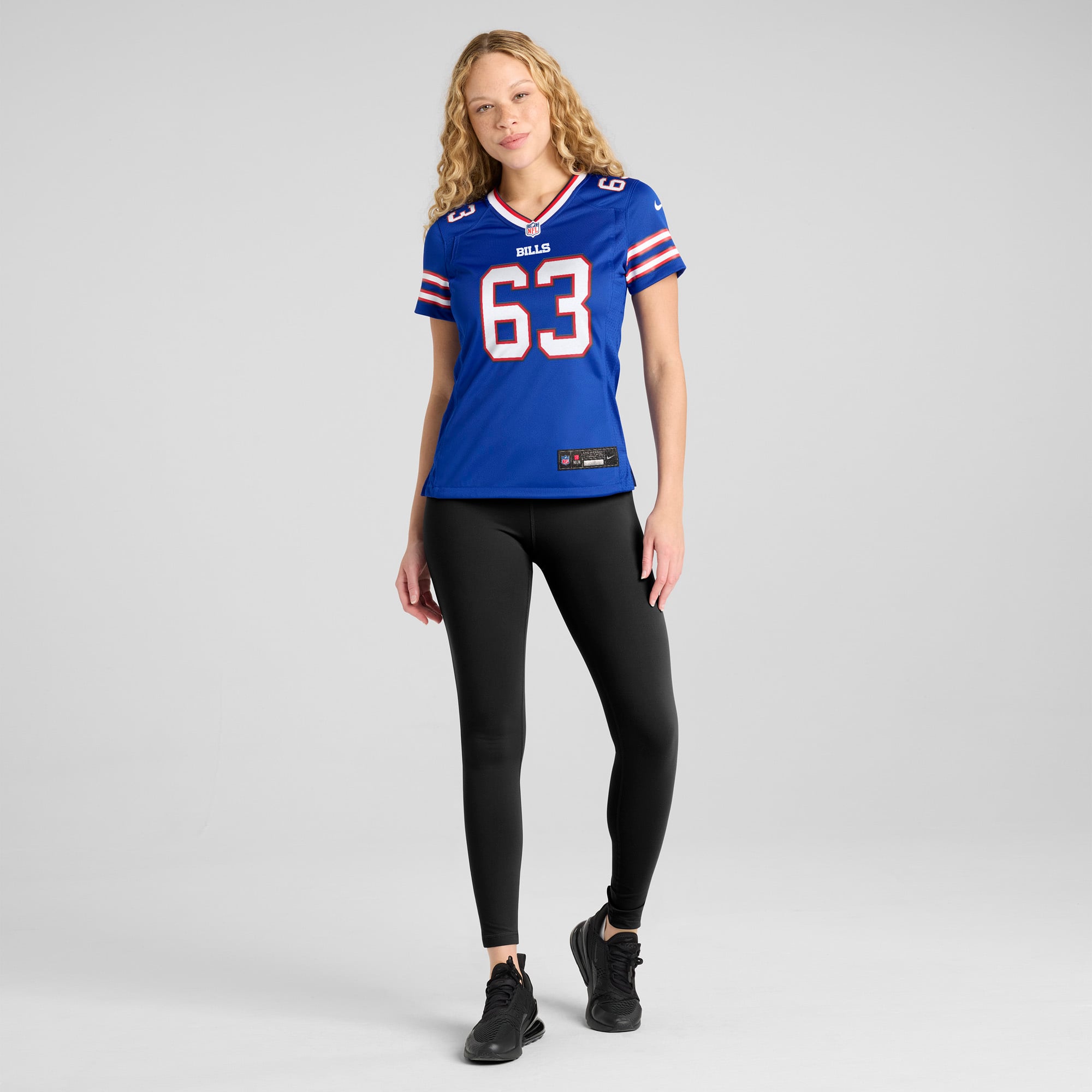 Austin Corbett Buffalo Bills Women's Team Game Jersey - Royal - Image 5