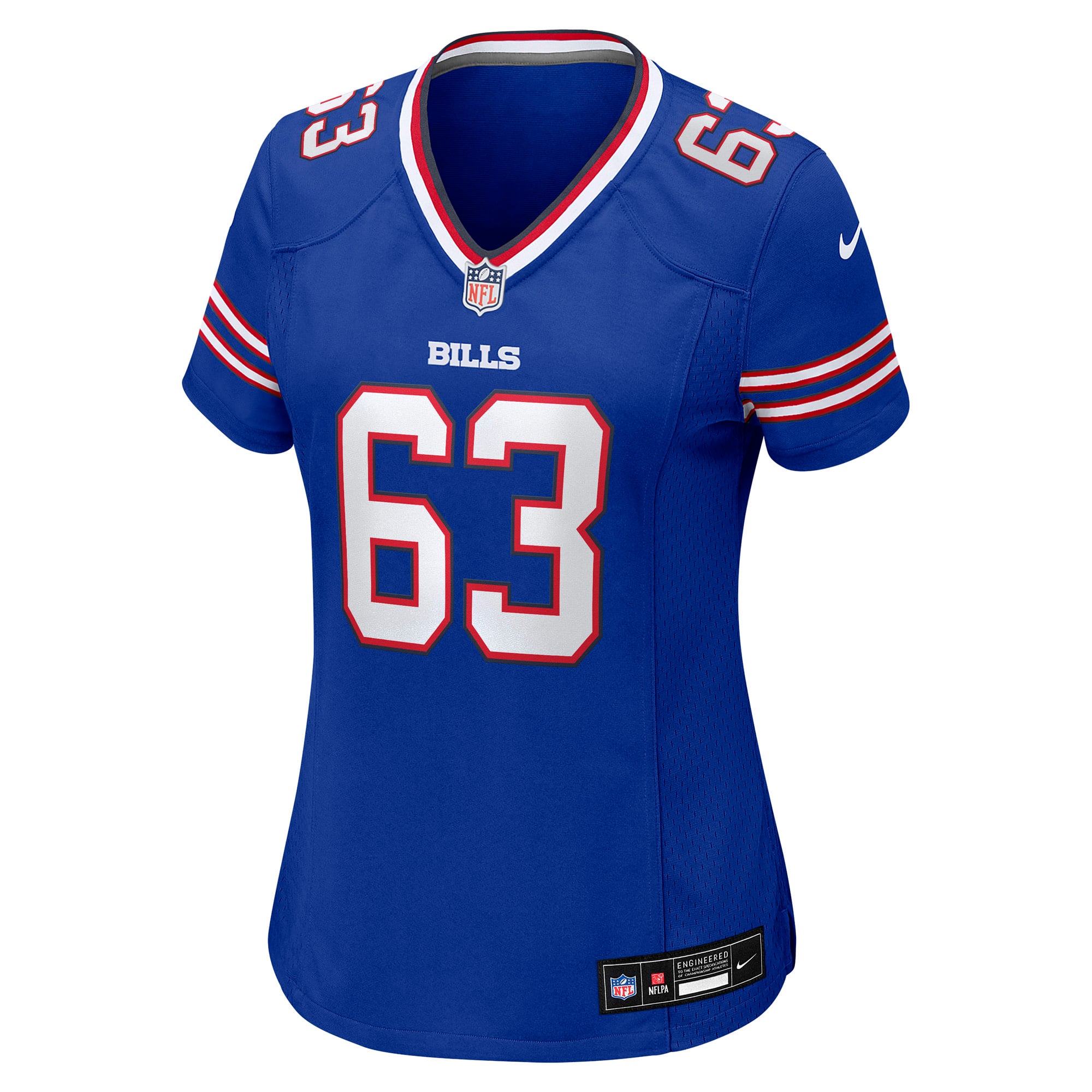 Austin Corbett Buffalo Bills Women's Team Game Jersey - Royal - Image 3