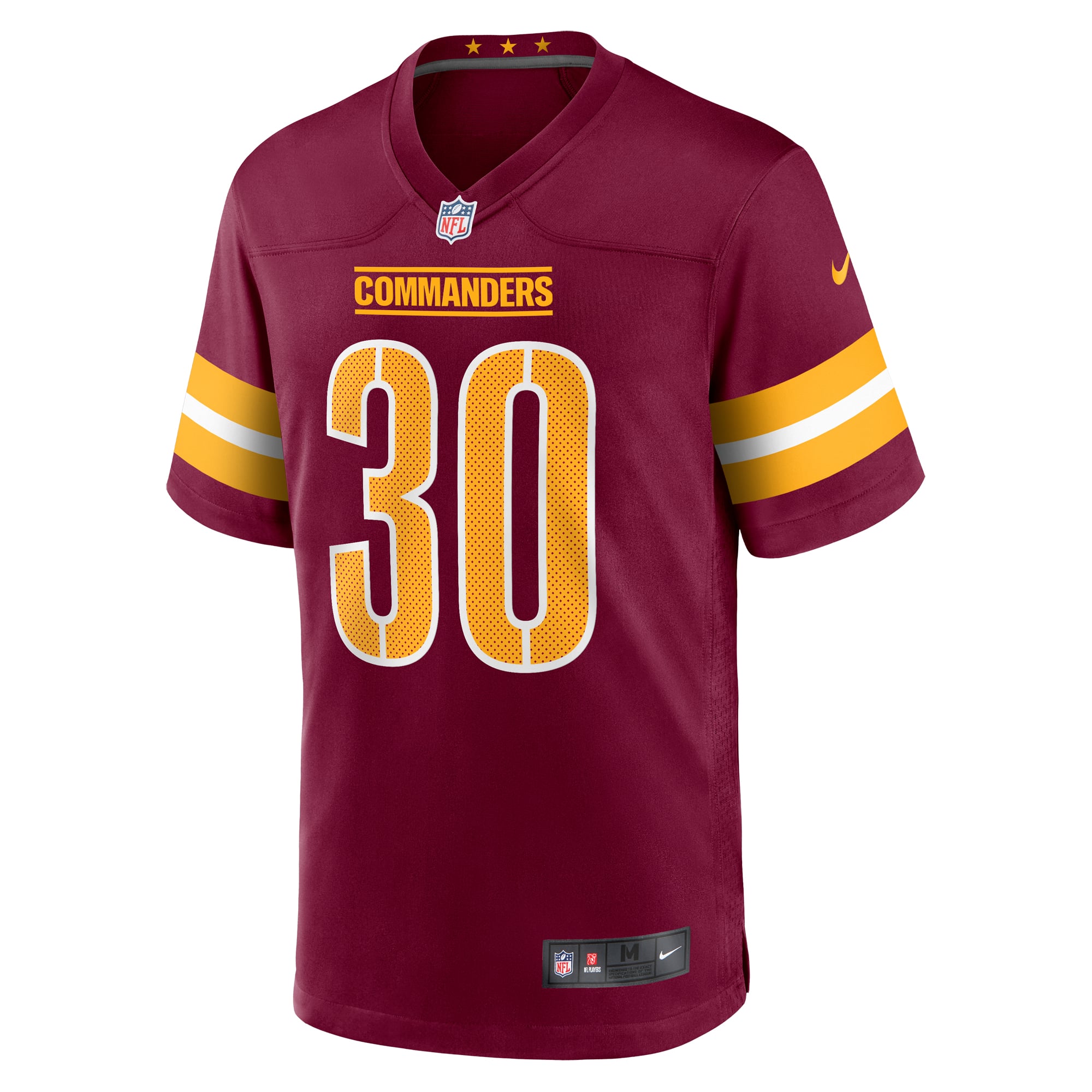 Austin Ekeler Washington Commanders Game Player Jersey - Burgundy - Image 3