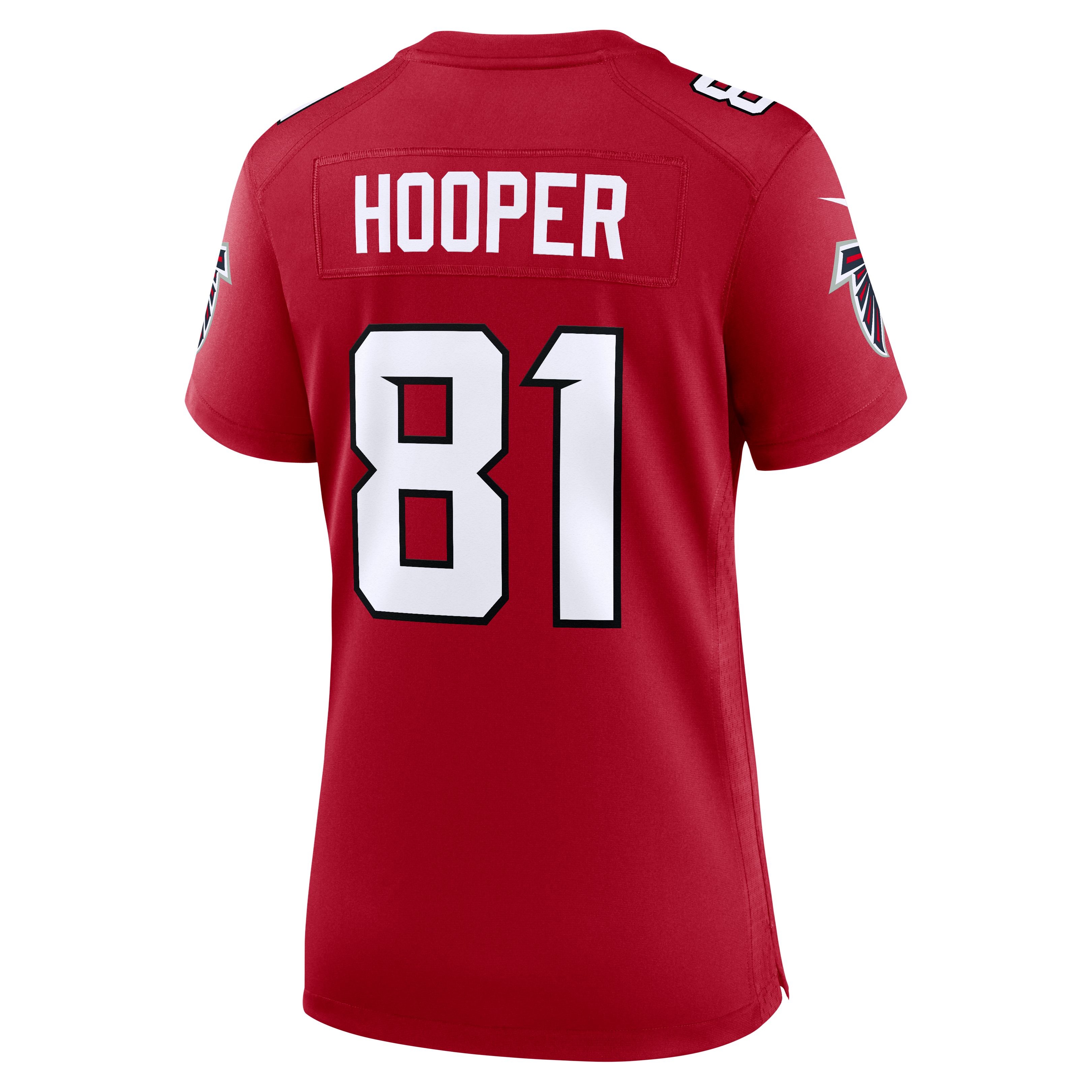 Austin Hooper Atlanta Falcons Women's Team Game Jersey - Red - Image 4