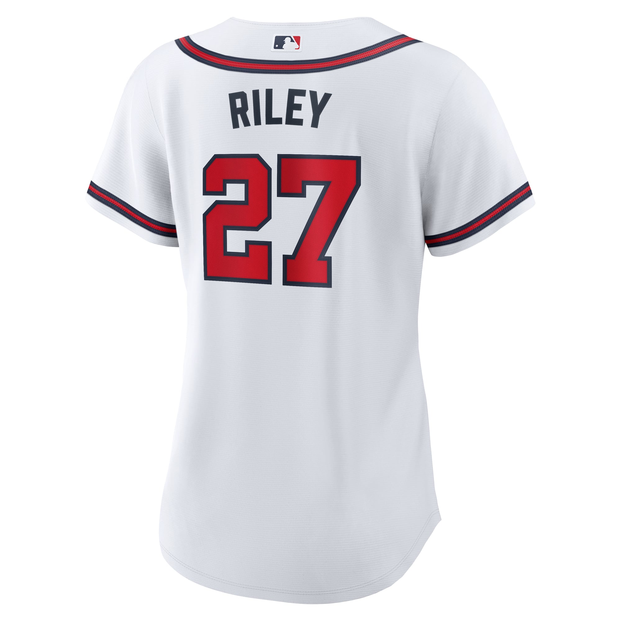 Austin Riley Atlanta Braves Women's Home Jersey - White - Image 4
