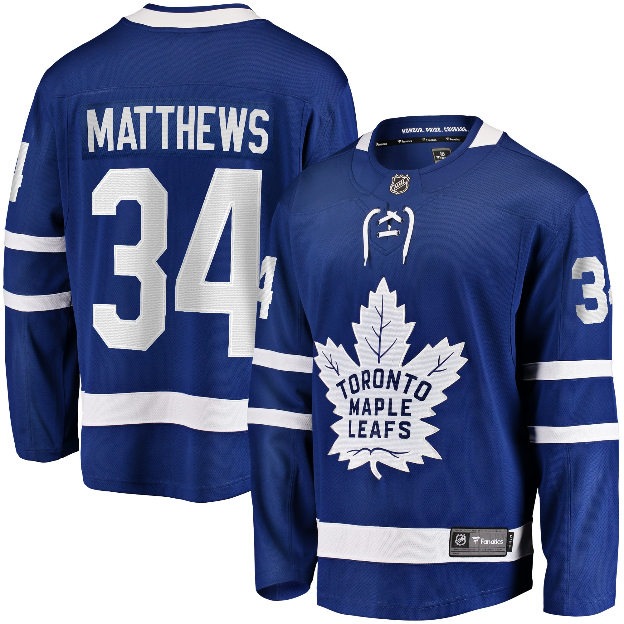Auston Matthews Toronto Maple Leafs Home Breakaway Jersey - Blue - Image 2