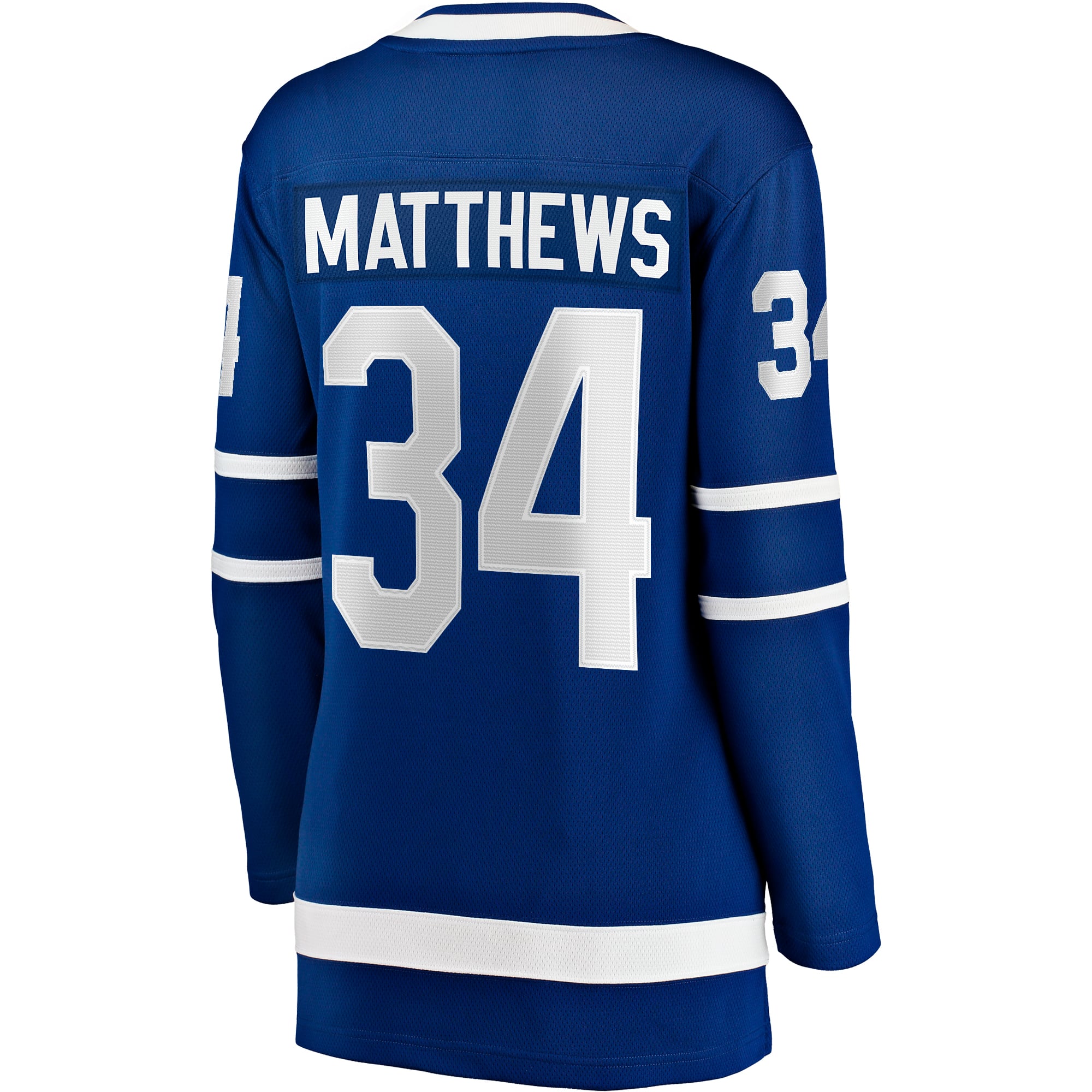 Auston Matthews Toronto Maple Leafs Women's Captain Patch Home Breakaway Player Jersey - Blue - Image 4