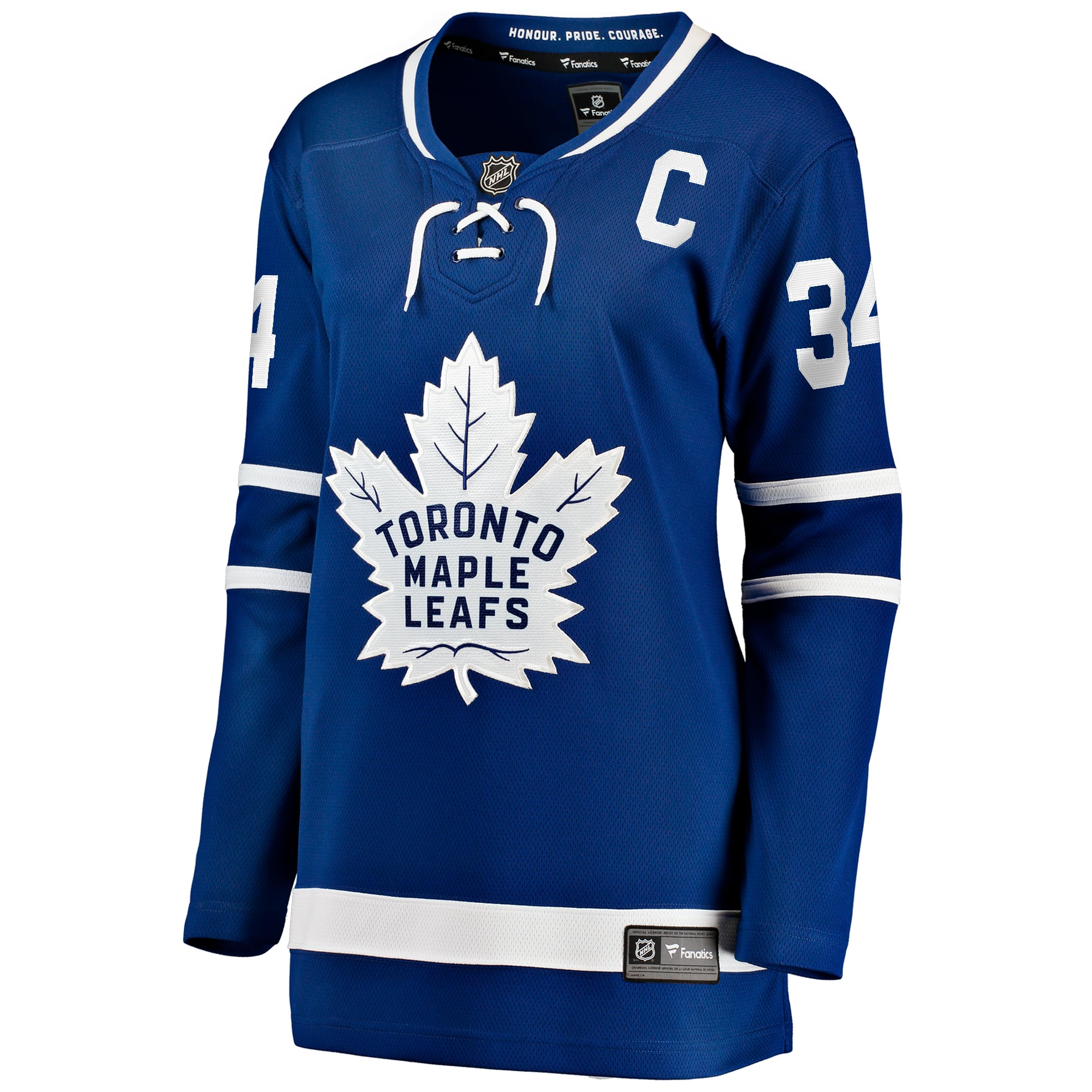 Auston Matthews Toronto Maple Leafs Women's Captain Patch Home Breakaway Player Jersey - Blue - Image 3