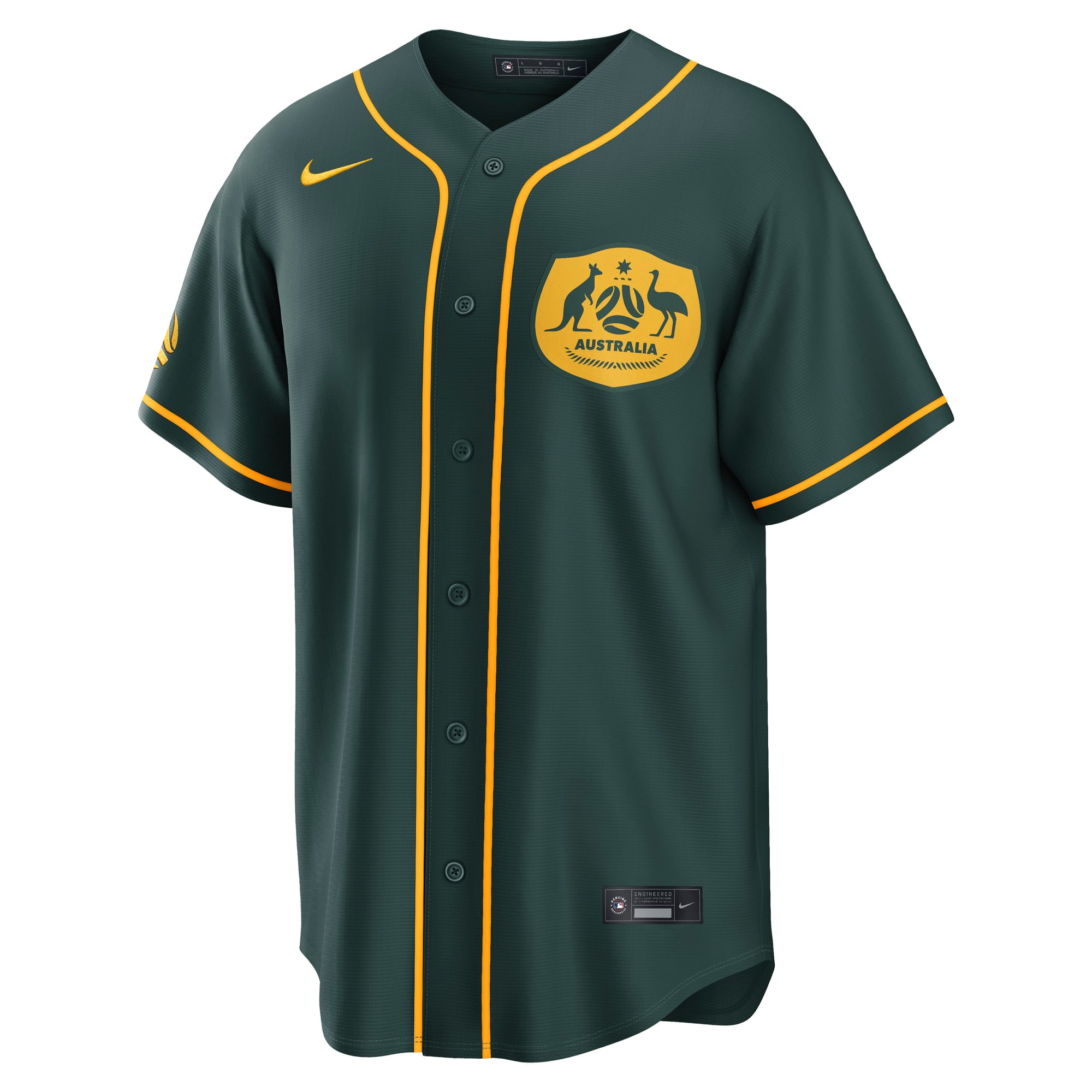 Australia National Team x Stadium Jersey - Green - Image 3