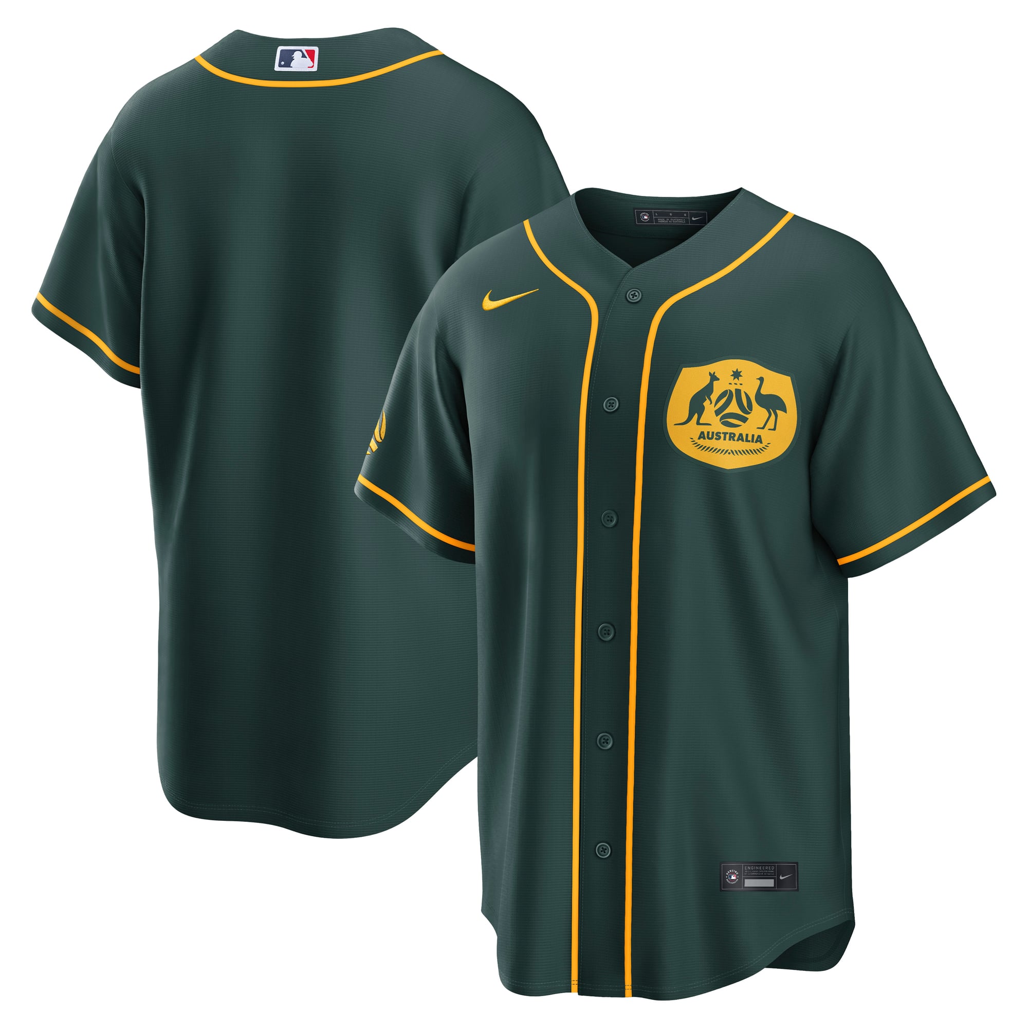 Australia National Team x Stadium Jersey - Green