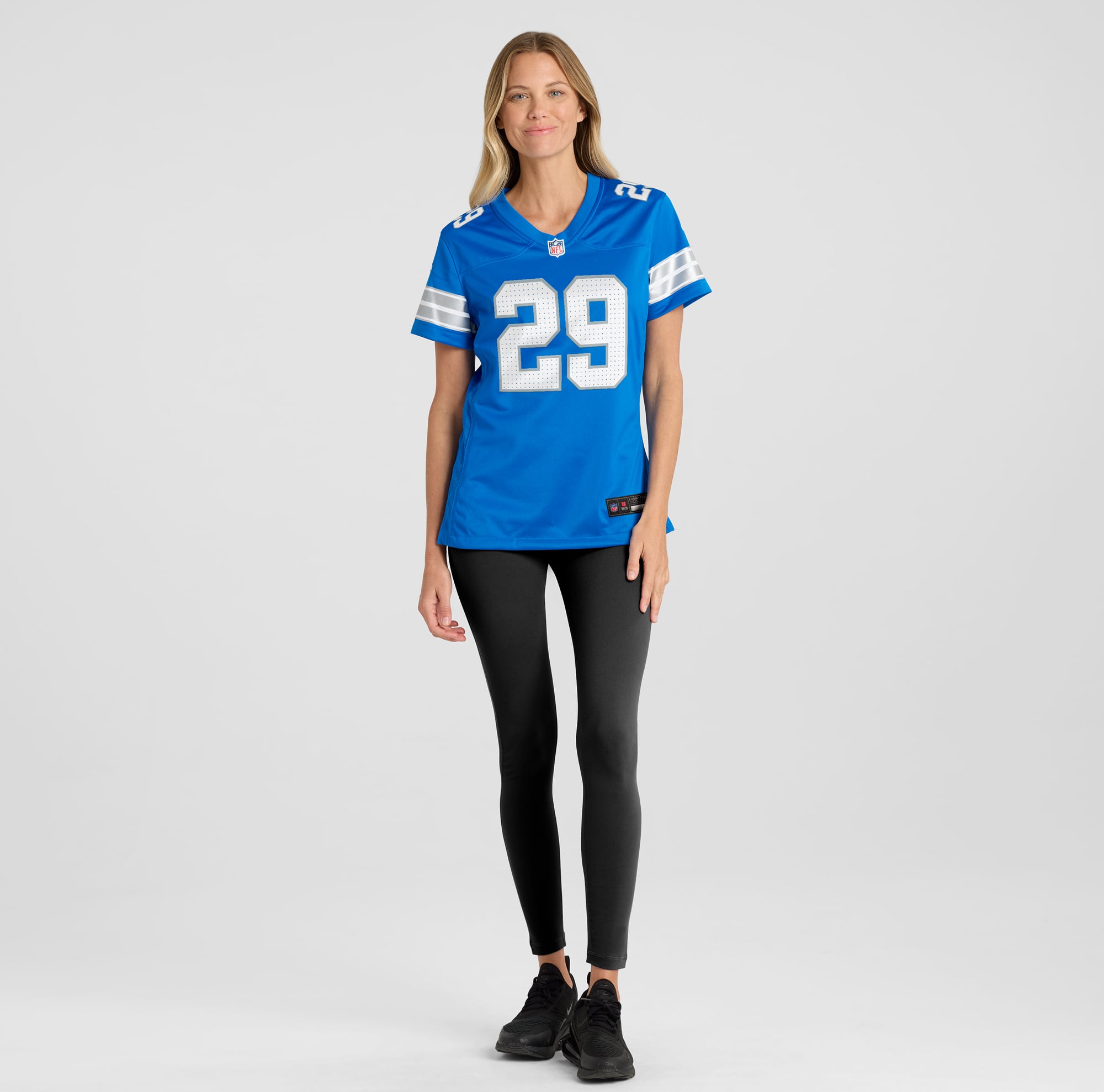 Avonte Maddox Detroit Lions Women's Team Game Jersey - Blue - Image 5