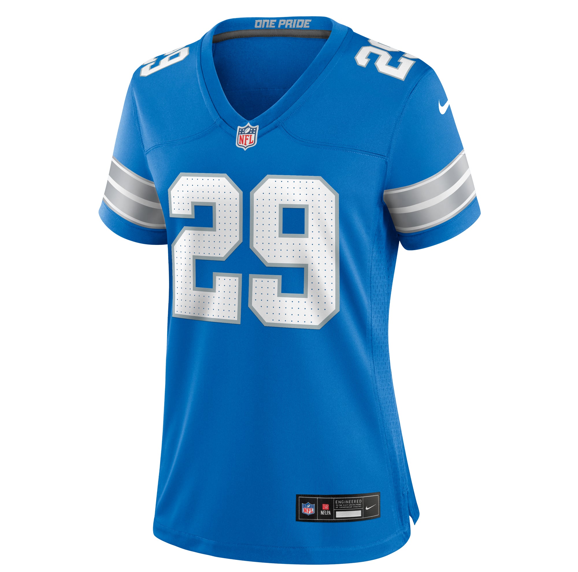 Avonte Maddox Detroit Lions Women's Team Game Jersey - Blue - Image 3