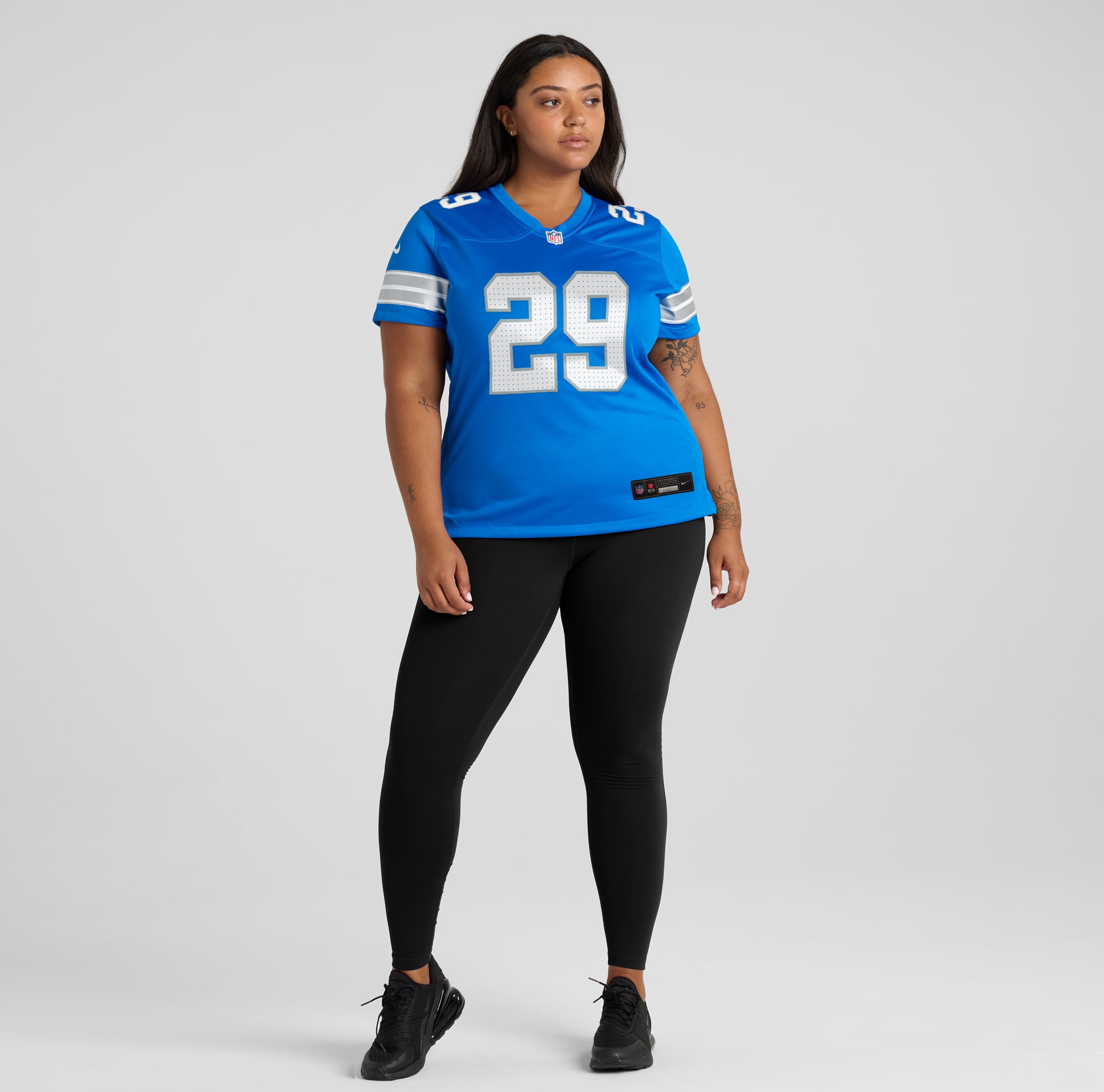 Avonte Maddox Detroit Lions Women's Team Game Jersey - Blue - Image 7