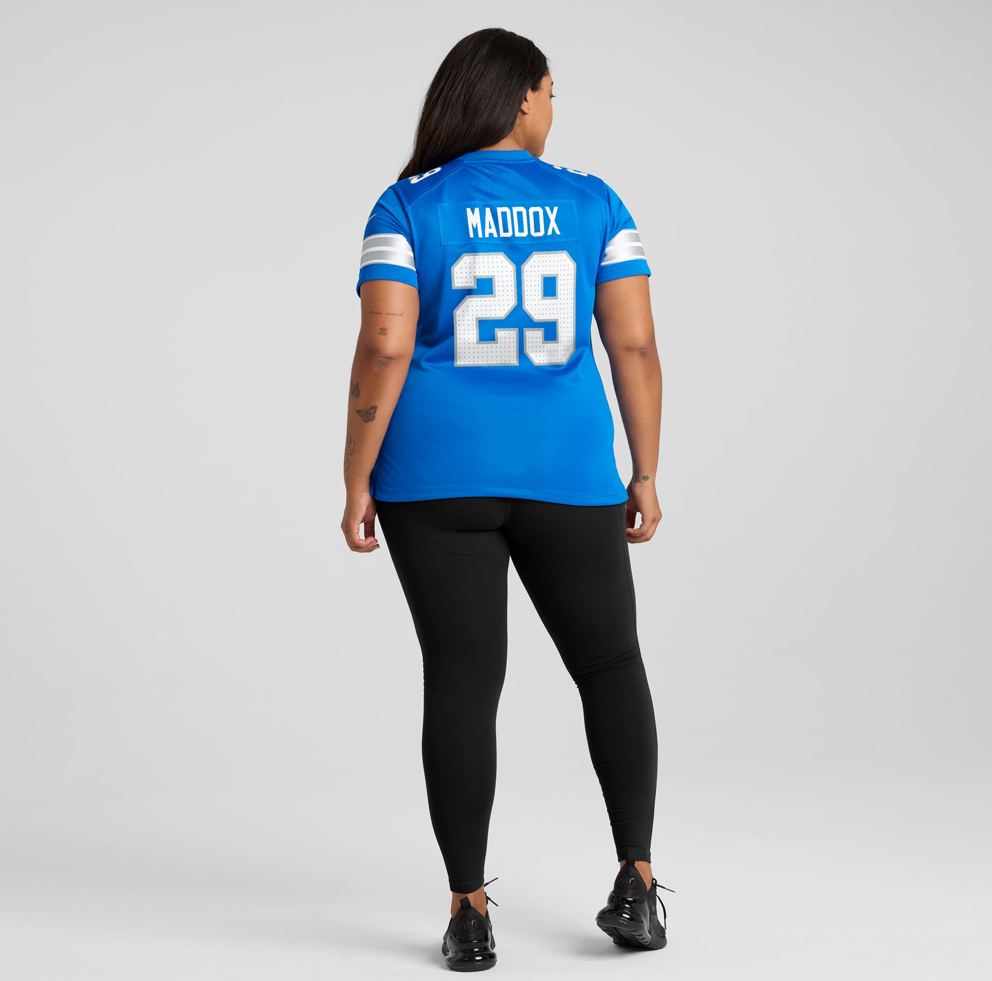 Avonte Maddox Detroit Lions Women's Team Game Jersey - Blue - Image 8