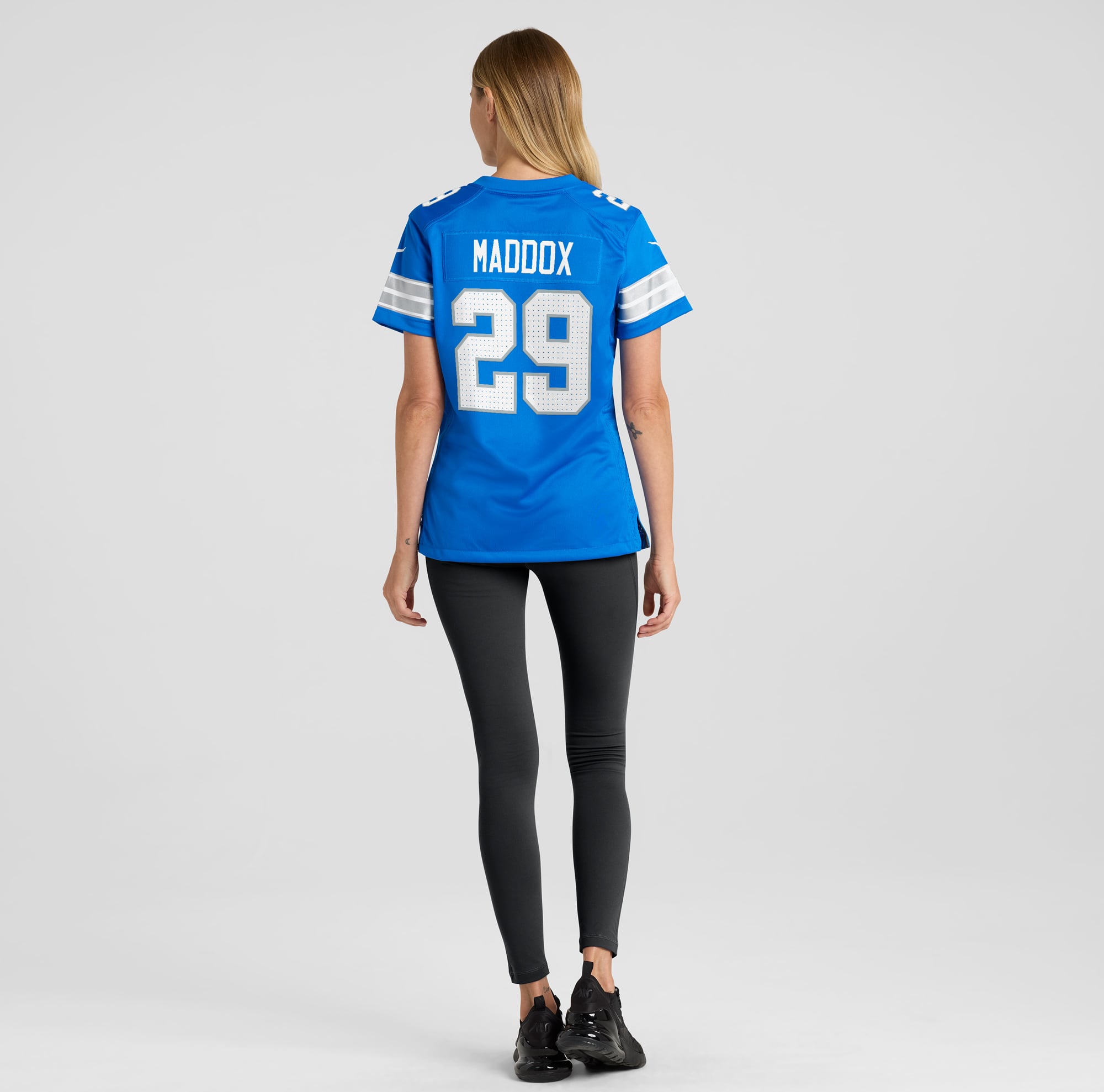 Avonte Maddox Detroit Lions Women's Team Game Jersey - Blue - Image 6
