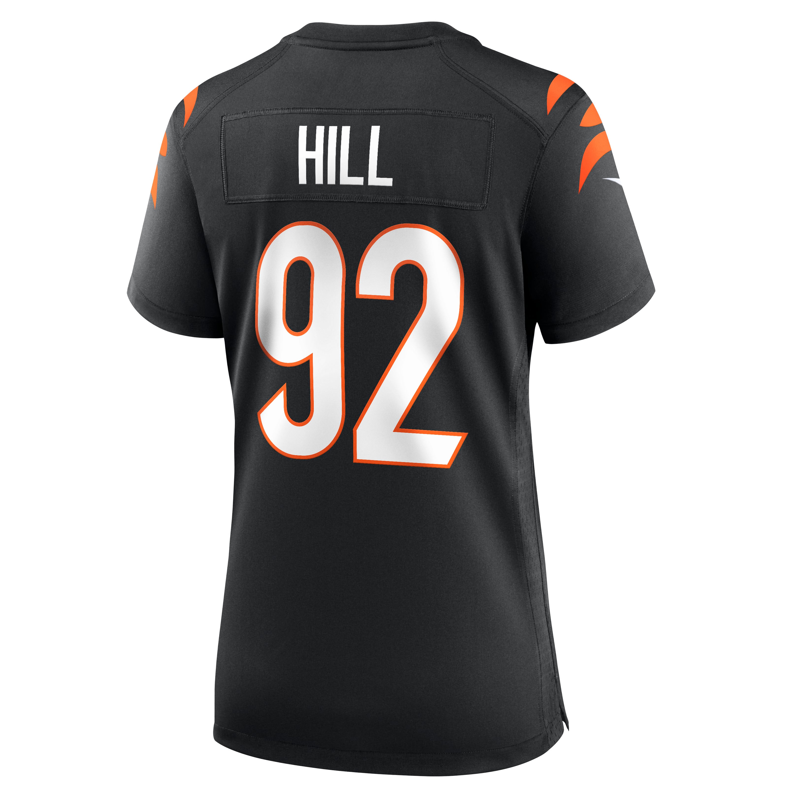 B.J. Hill Cincinnati Bengals Women's Game Jersey - Black - Image 4