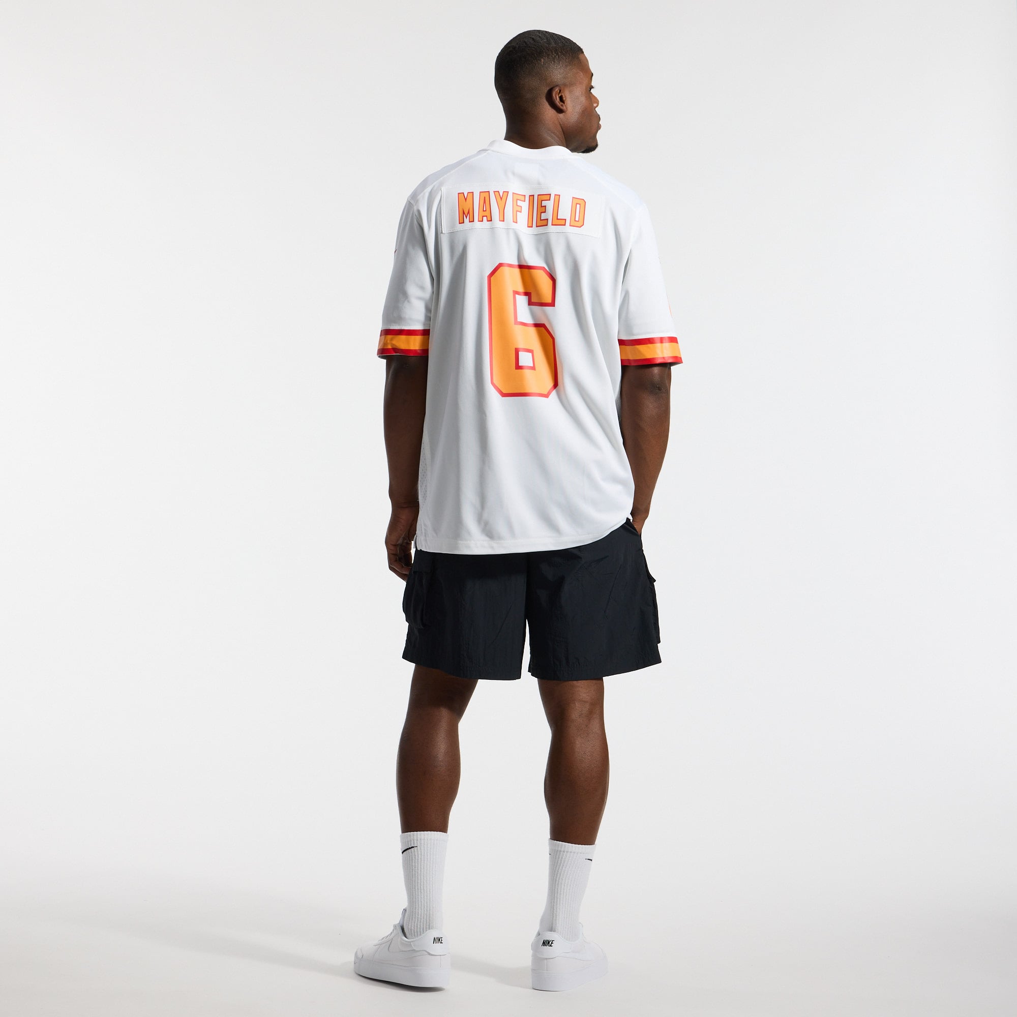 Baker Mayfield '76 Tampa Bay Buccaneers Player Game Jersey - White - Image 6