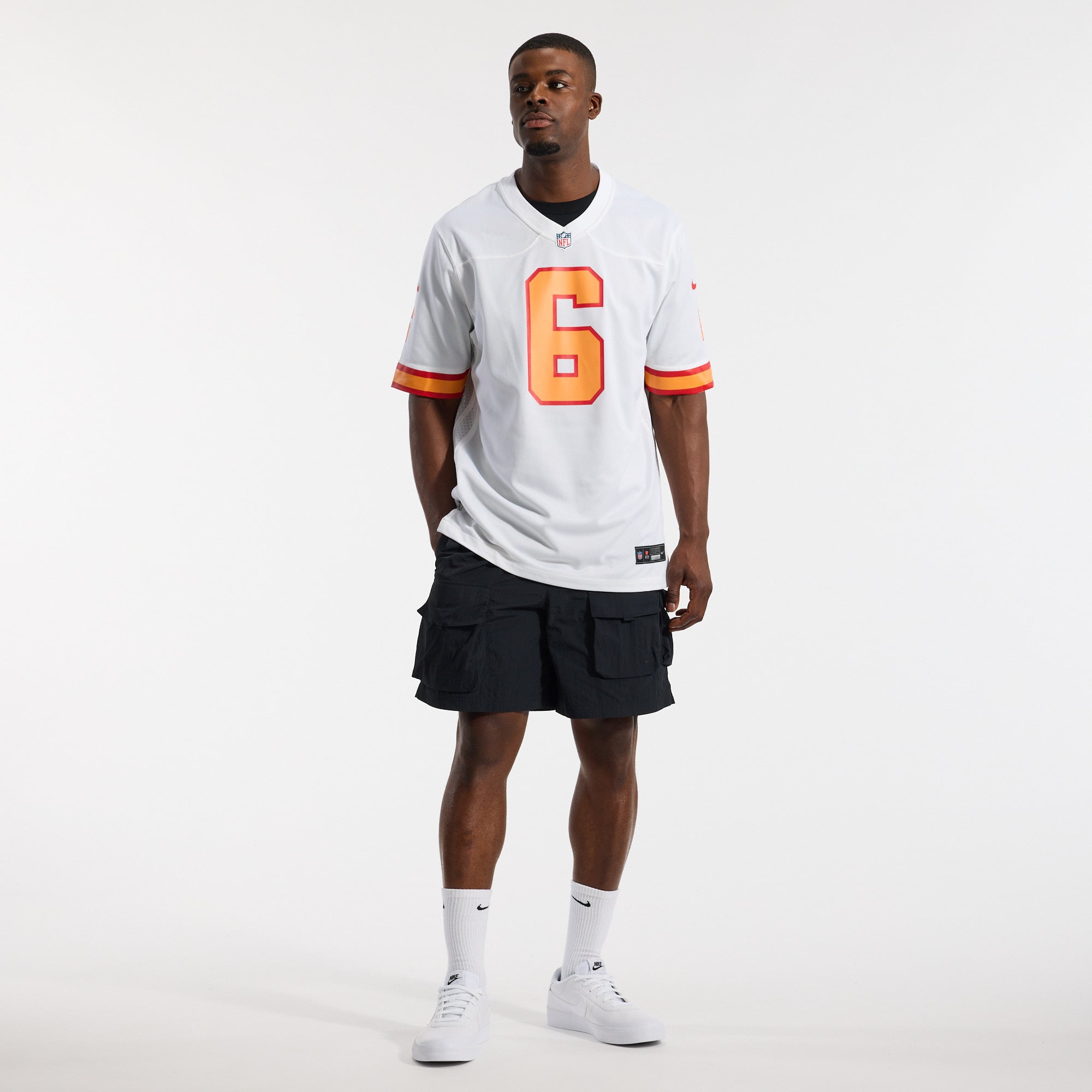 Baker Mayfield '76 Tampa Bay Buccaneers Player Game Jersey - White - Image 5