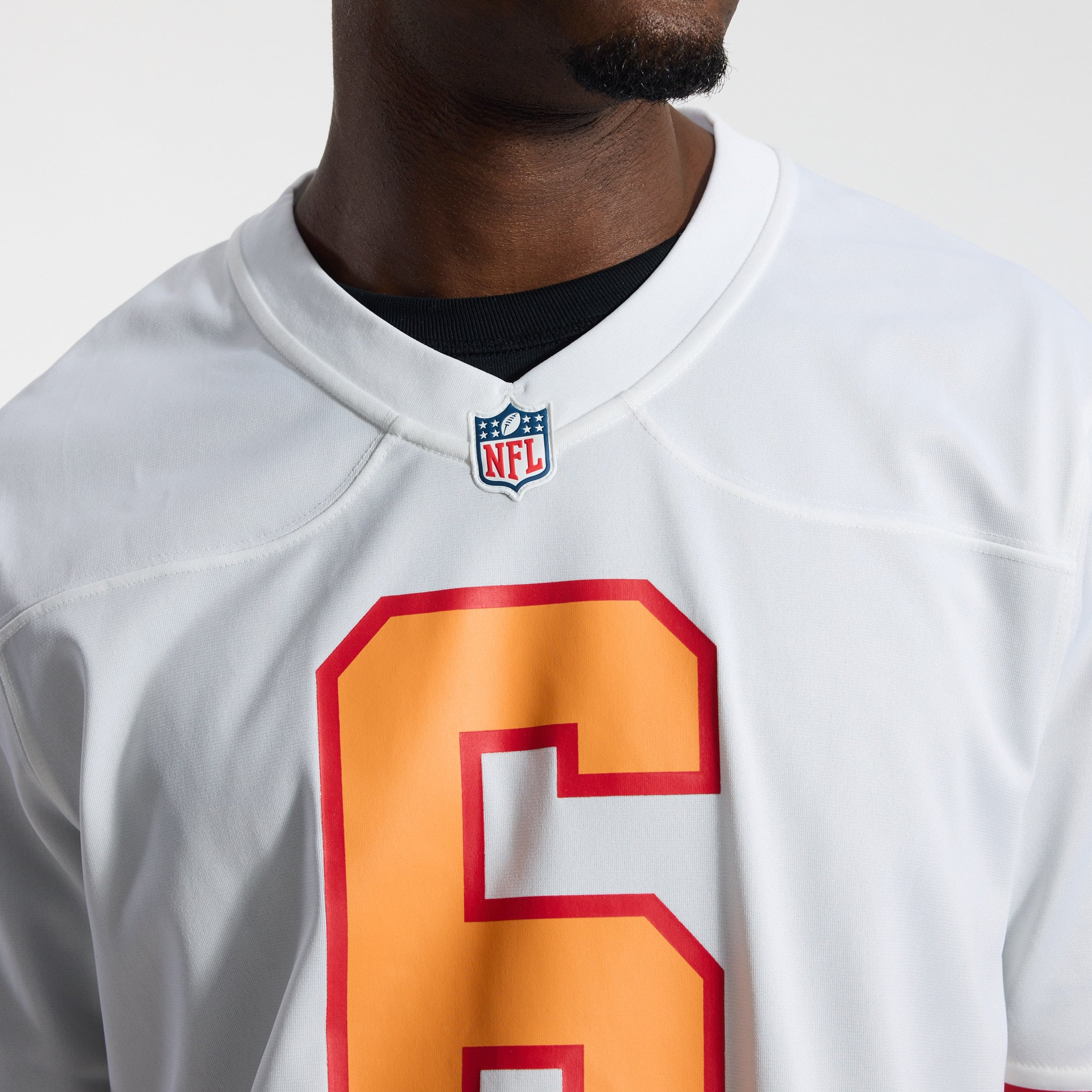Baker Mayfield '76 Tampa Bay Buccaneers Player Game Jersey - White - Image 10