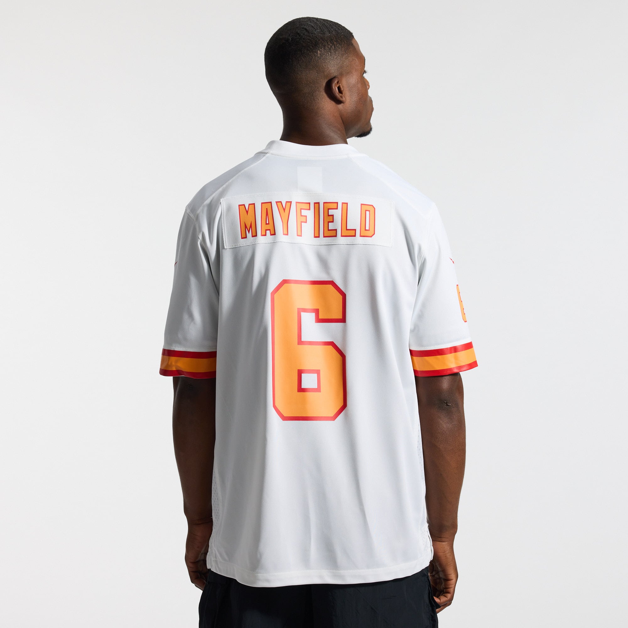 Baker Mayfield '76 Tampa Bay Buccaneers Player Game Jersey - White - Image 4