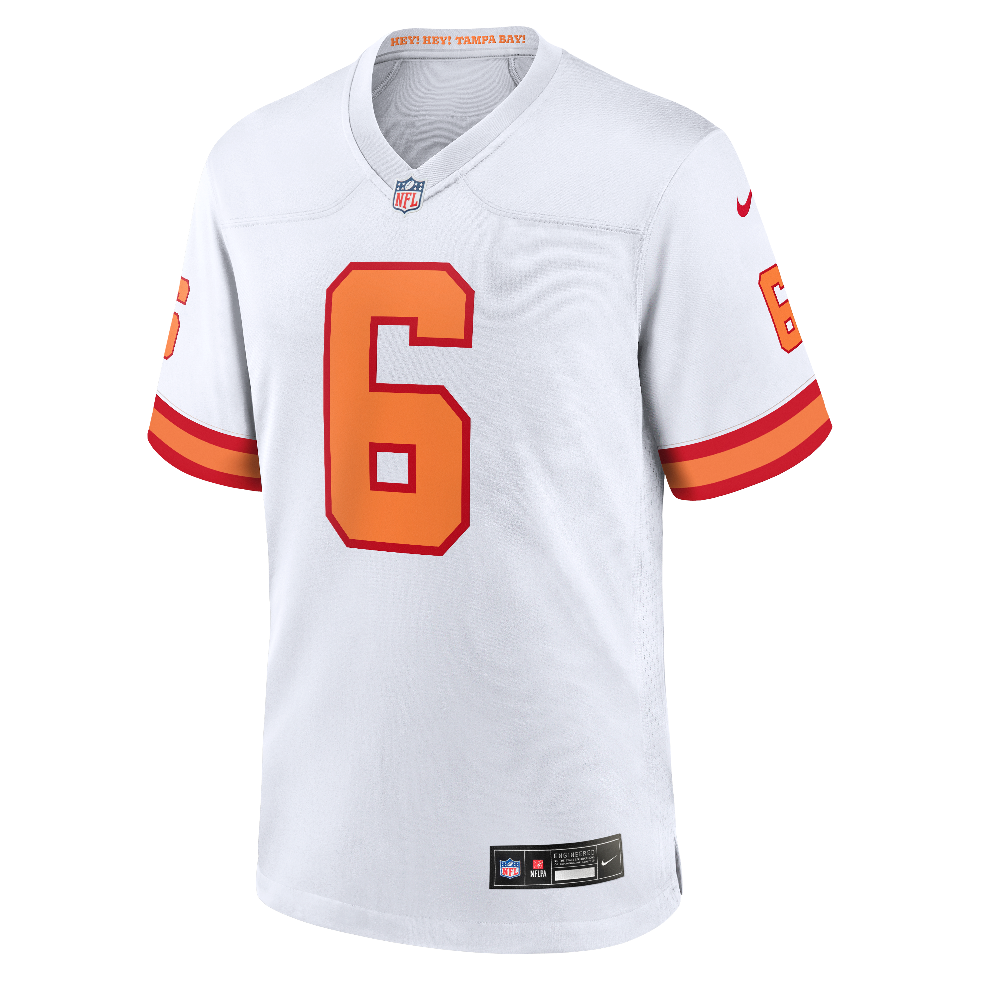 Baker Mayfield '76 Tampa Bay Buccaneers Player Game Jersey - White - Image 7