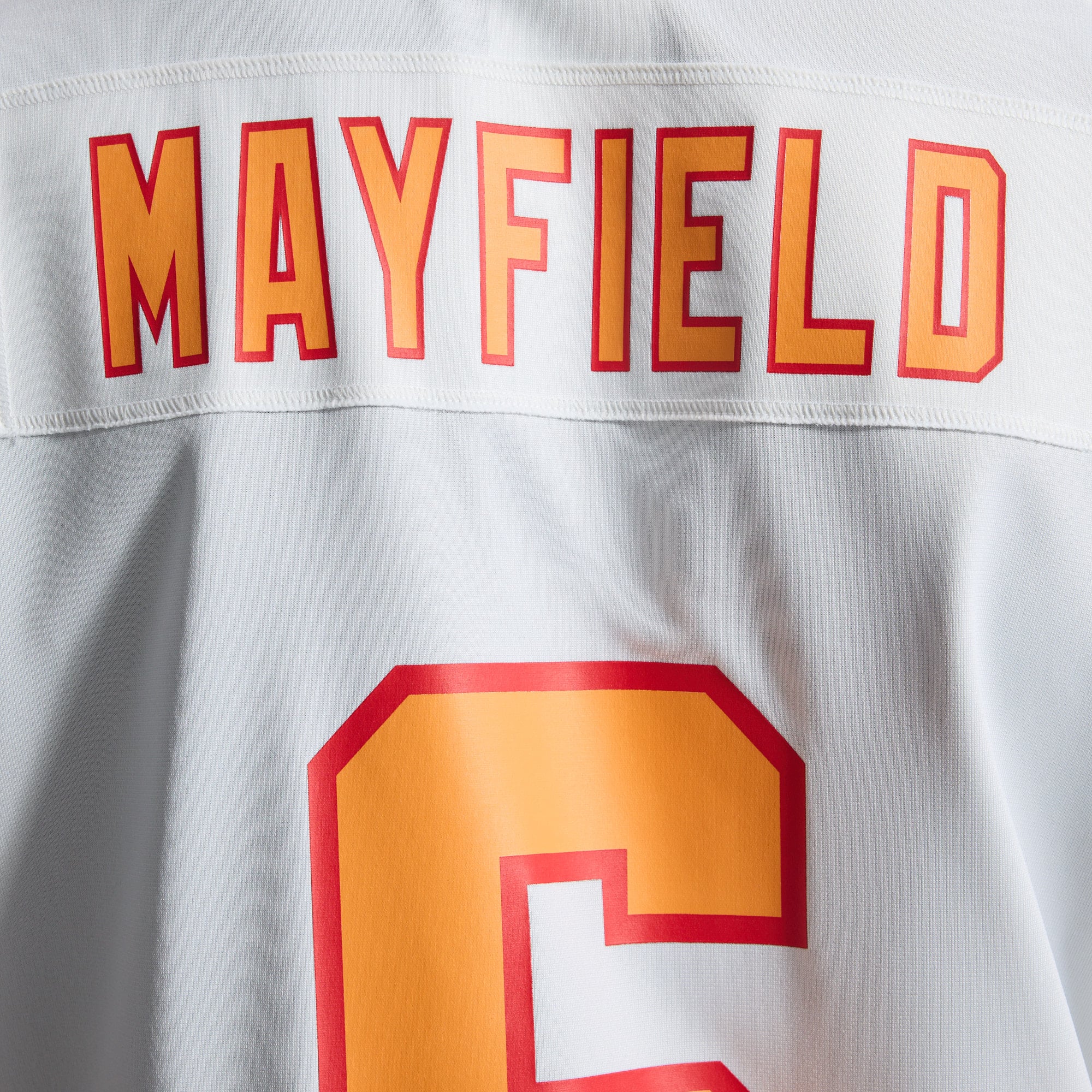 Baker Mayfield '76 Tampa Bay Buccaneers Player Game Jersey - White - Image 13