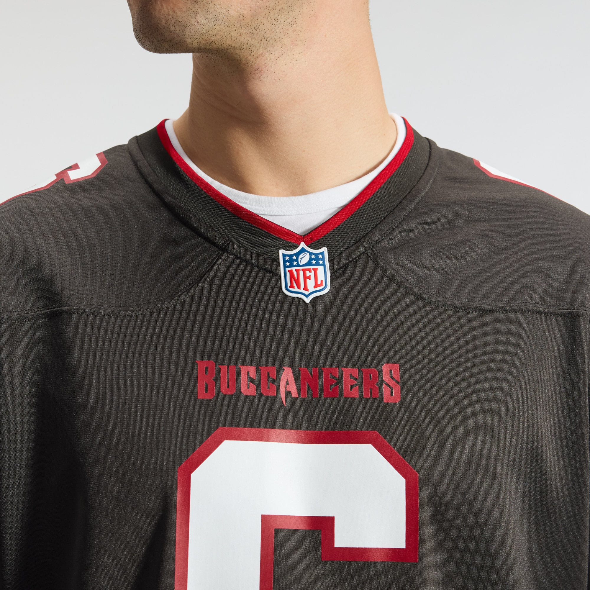 Baker Mayfield Tampa Bay Buccaneers Alternate Game Player Jersey - Pewter - Image 11