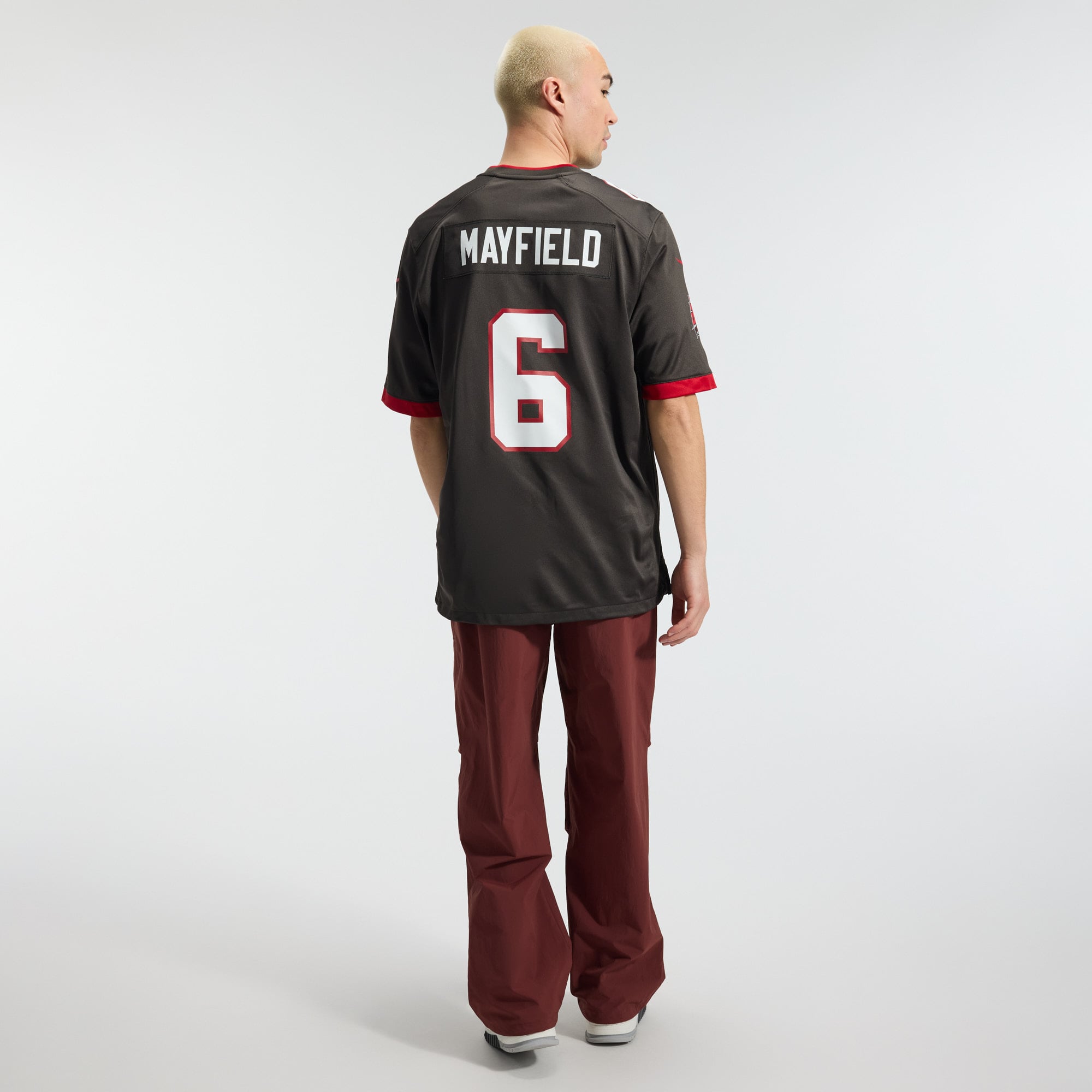 Baker Mayfield Tampa Bay Buccaneers Alternate Game Player Jersey - Pewter - Image 7