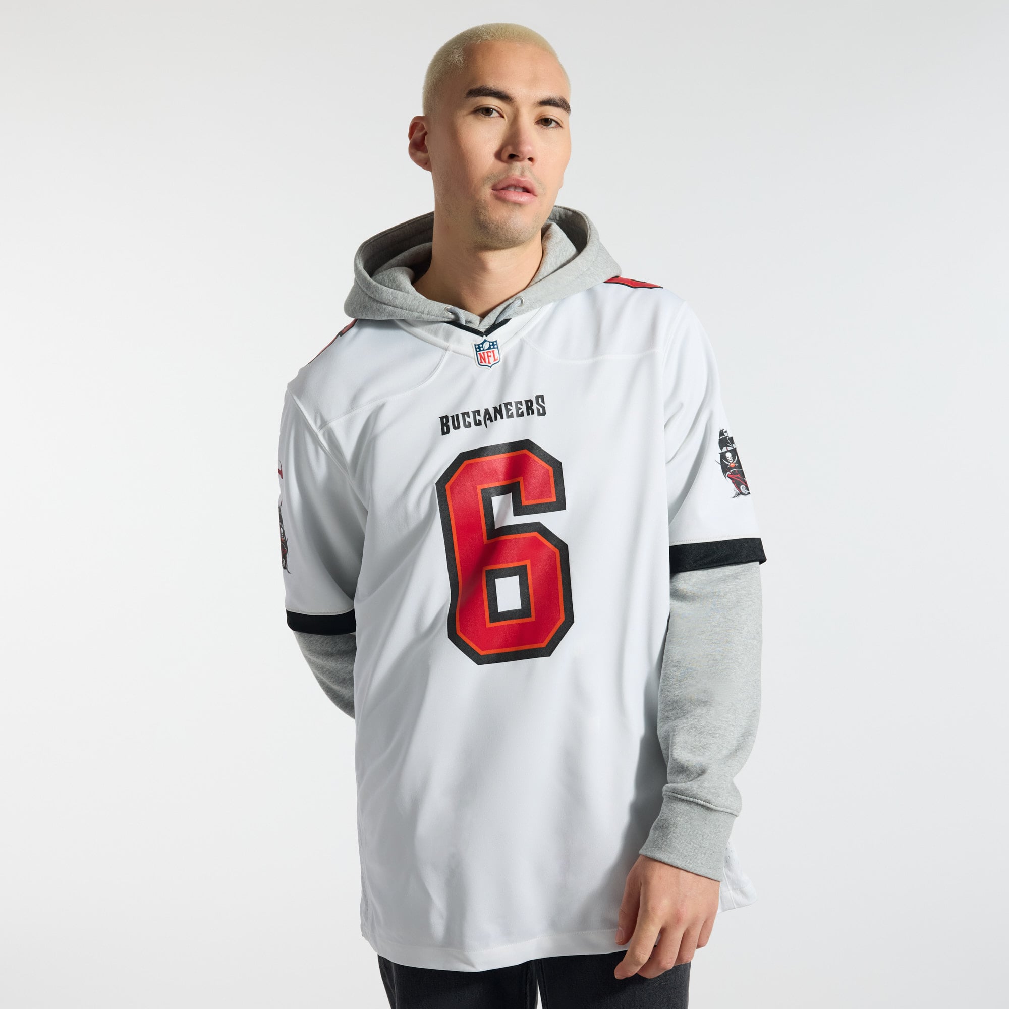 Baker Mayfield Tampa Bay Buccaneers Alternate Game Player Jersey - White - Image 4