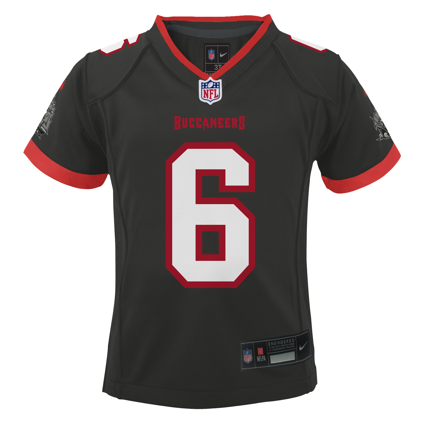 Baker Mayfield Tampa Bay Buccaneers Preschool Alternate Game Jersey - Pewter - Image 3