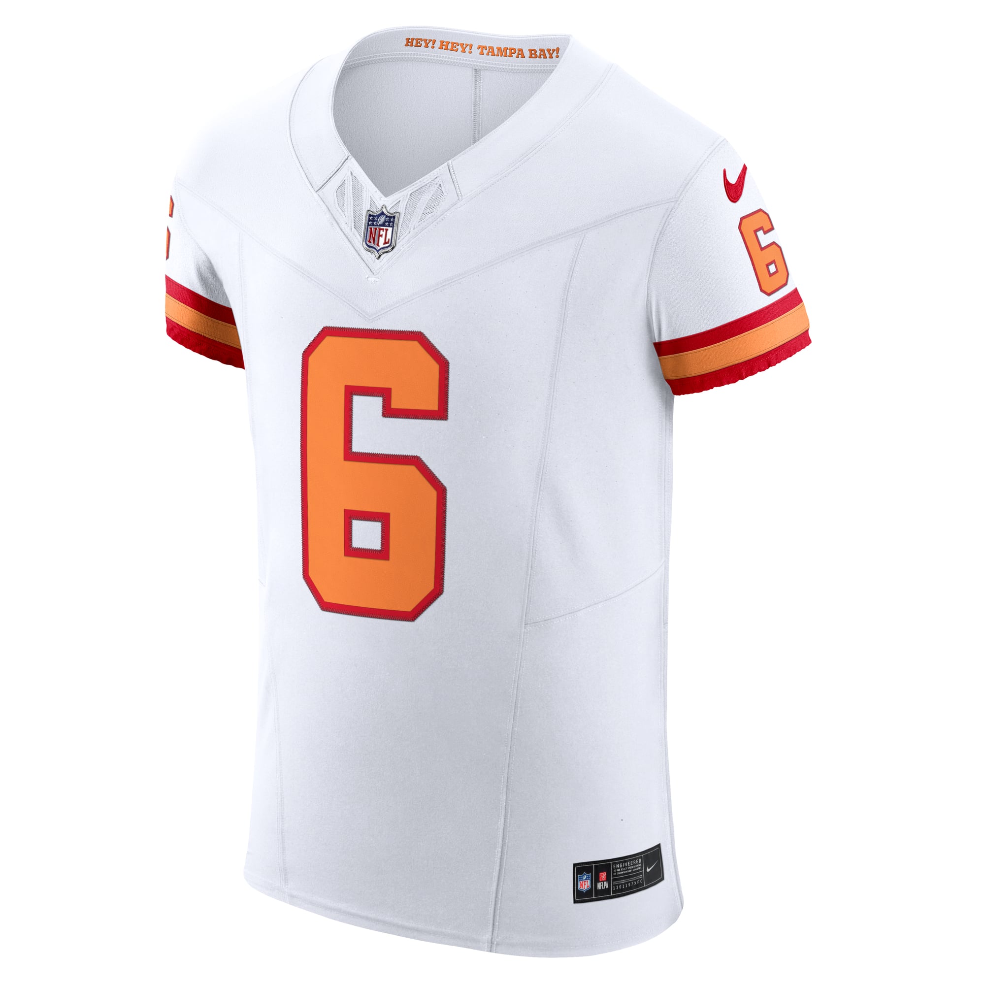 Baker Mayfield Tampa Bay Buccaneers The '76 Jersey Vapor F.U.S.E. Elite Jersey - White - Image 3