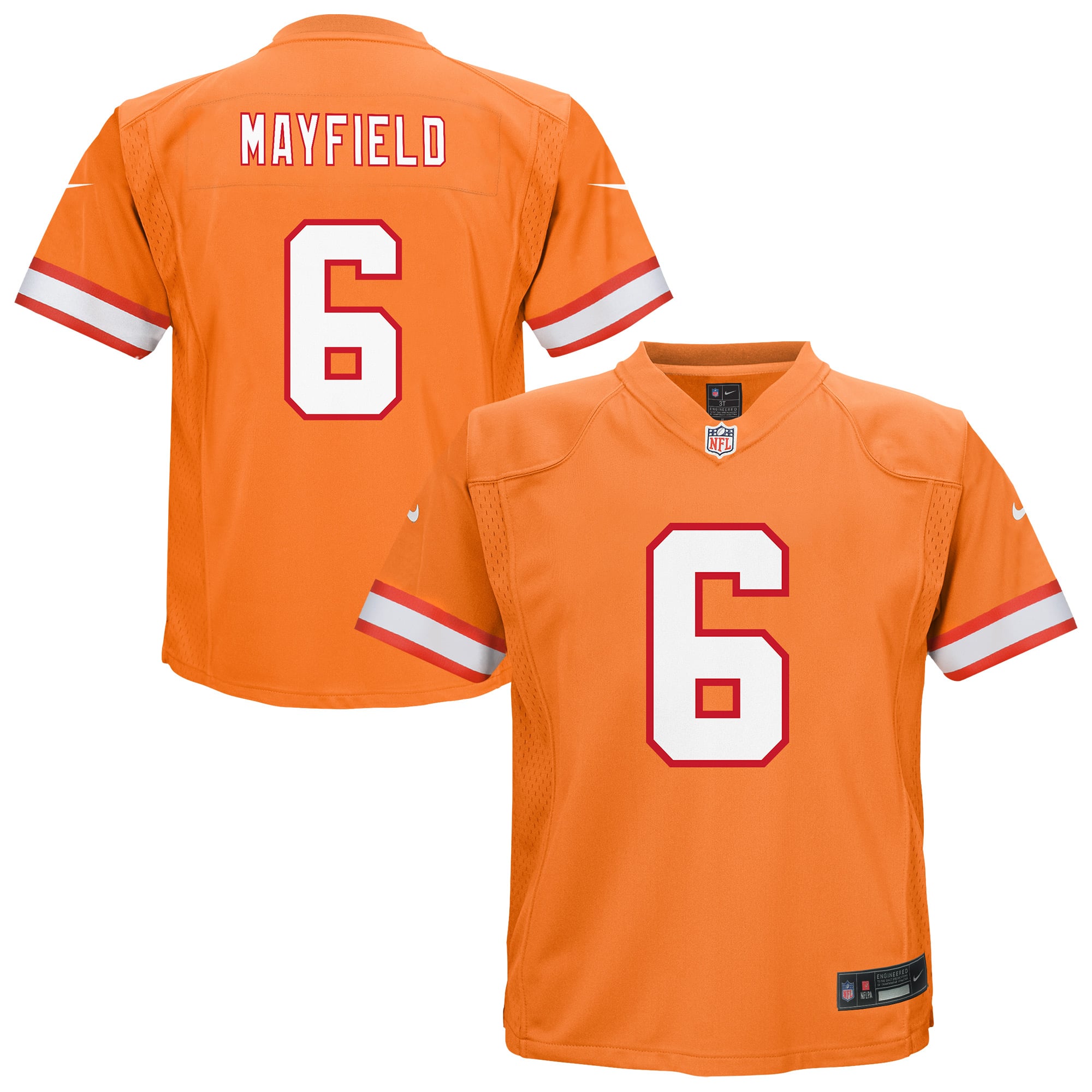 Baker Mayfield Tampa Bay Buccaneers Toddler Alternate Game Jersey - Orange