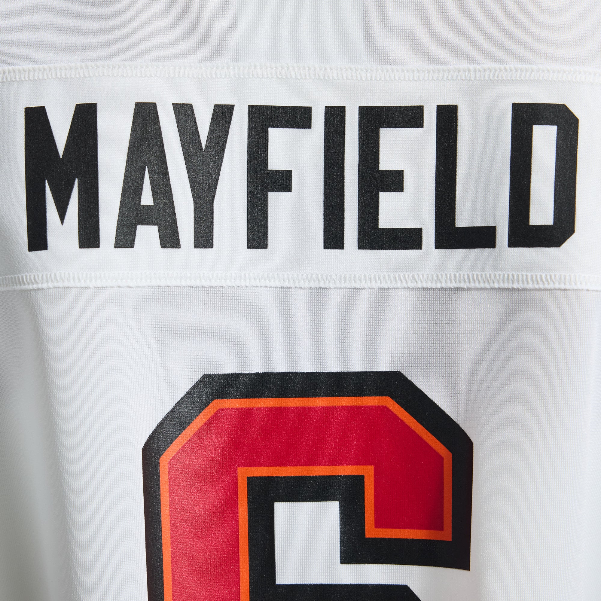 Baker Mayfield Tampa Bay Buccaneers Women's Away Game Jersey - White - Image 13