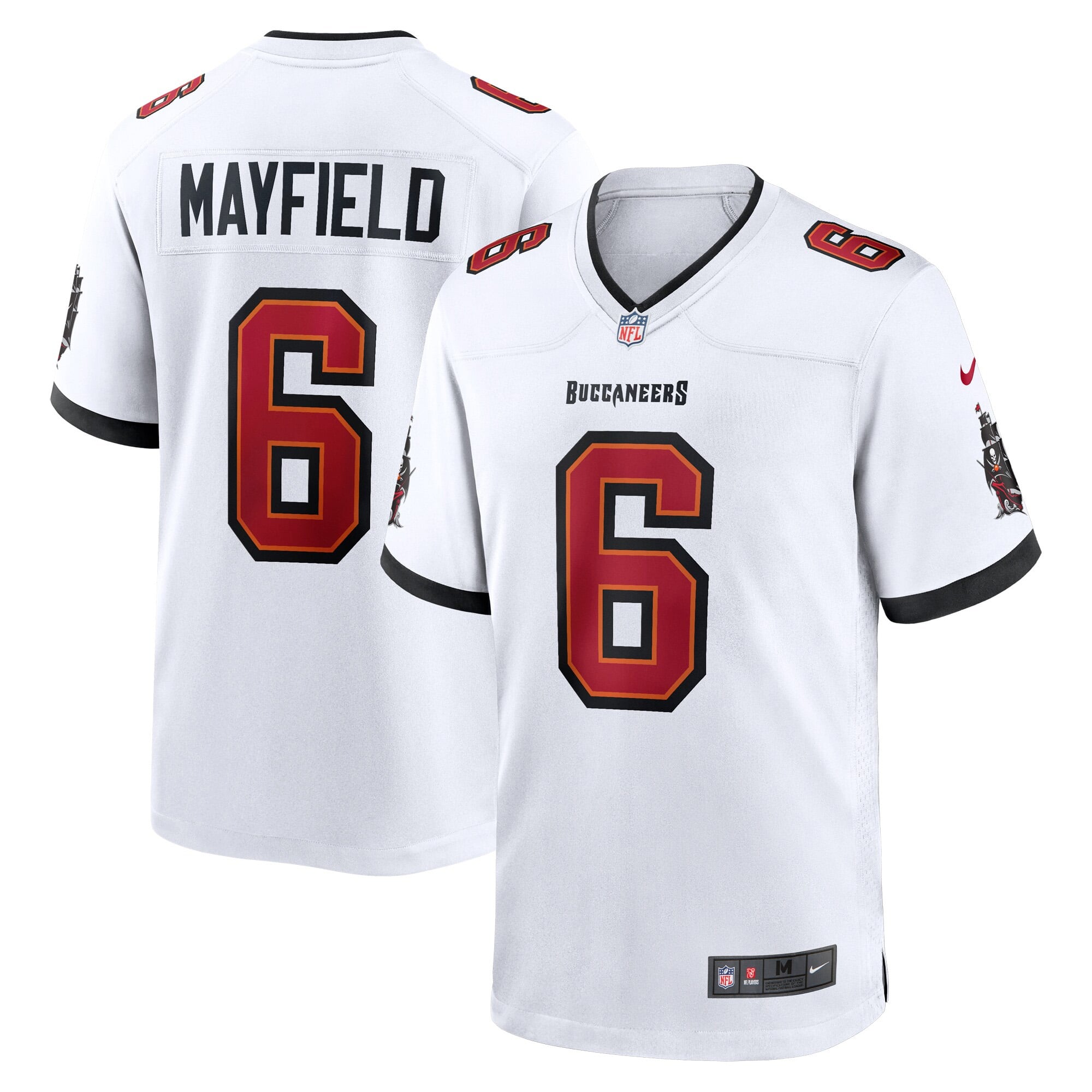 Baker Mayfield Tampa Bay Buccaneers Youth Alternate Game Jersey - Orange - White - Image 2