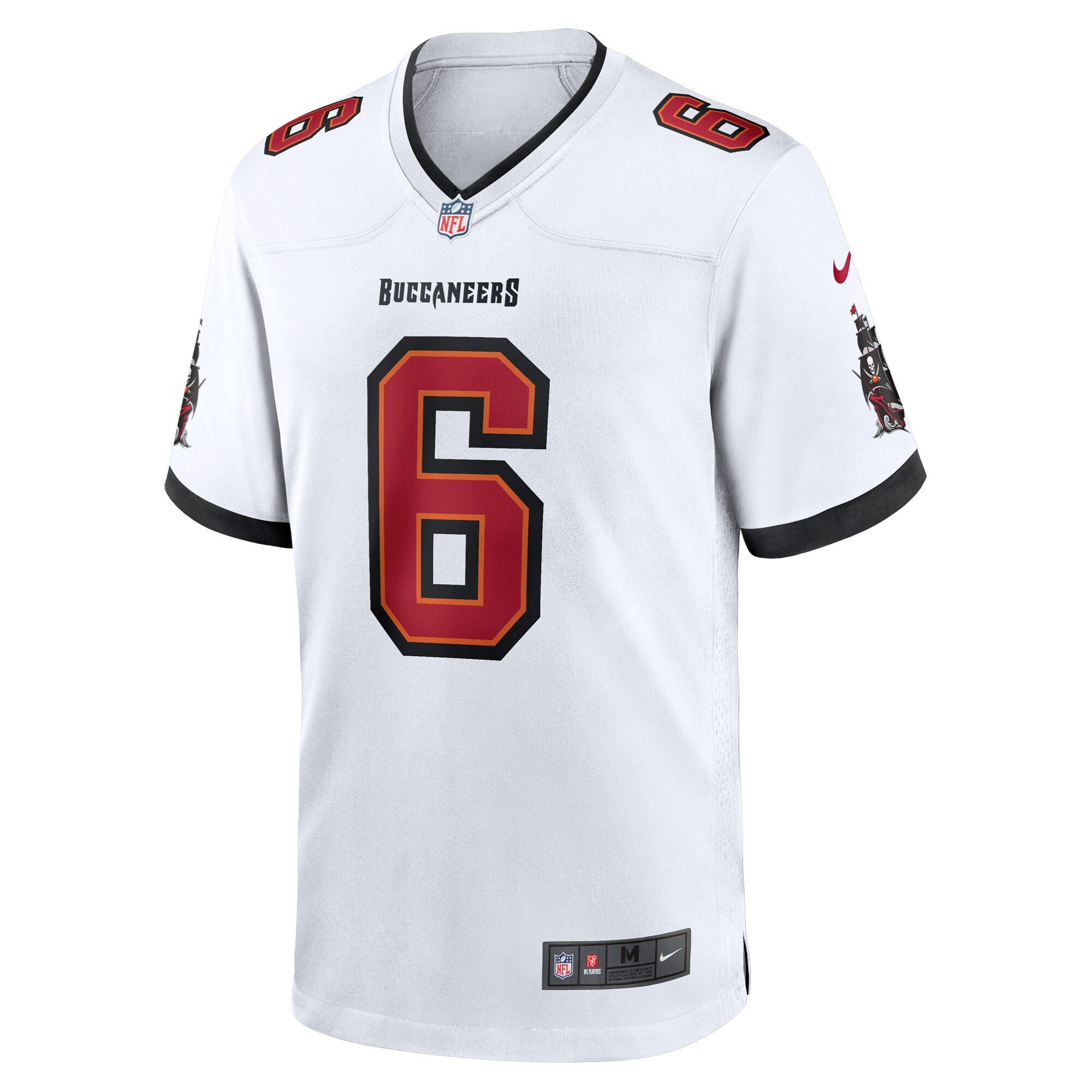 Baker Mayfield Tampa Bay Buccaneers Youth Alternate Game Jersey - Orange - White - Image 3